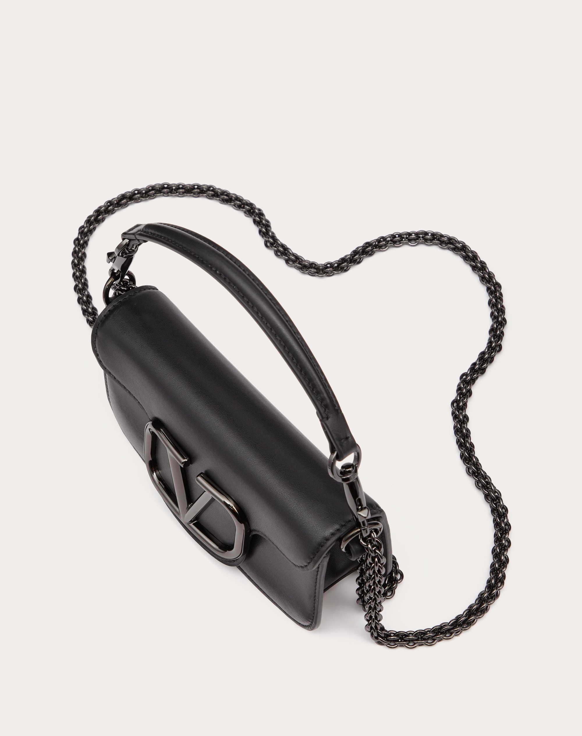 VALENTINO GARAVANI LOCÒ SMALL SHOULDER BAG IN CALFSKIN - 6