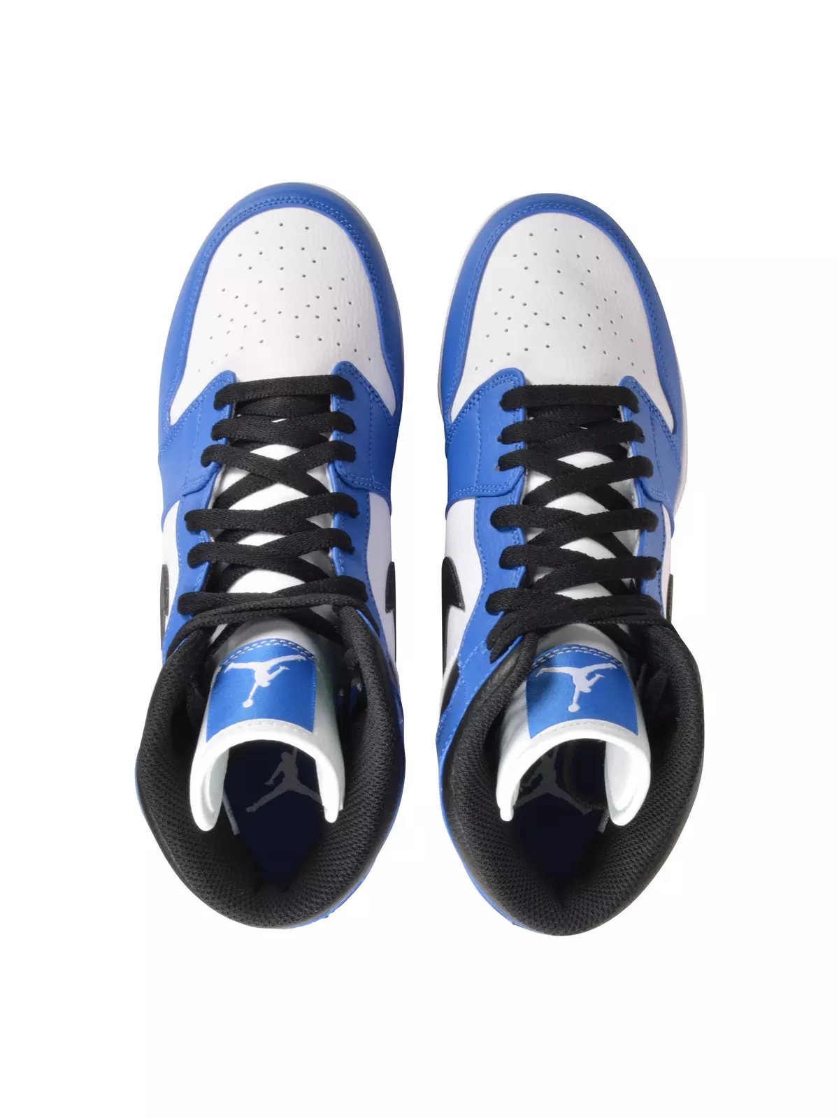 1 Mid TD "Black/Royal/White" Men's Football Cleat - 6