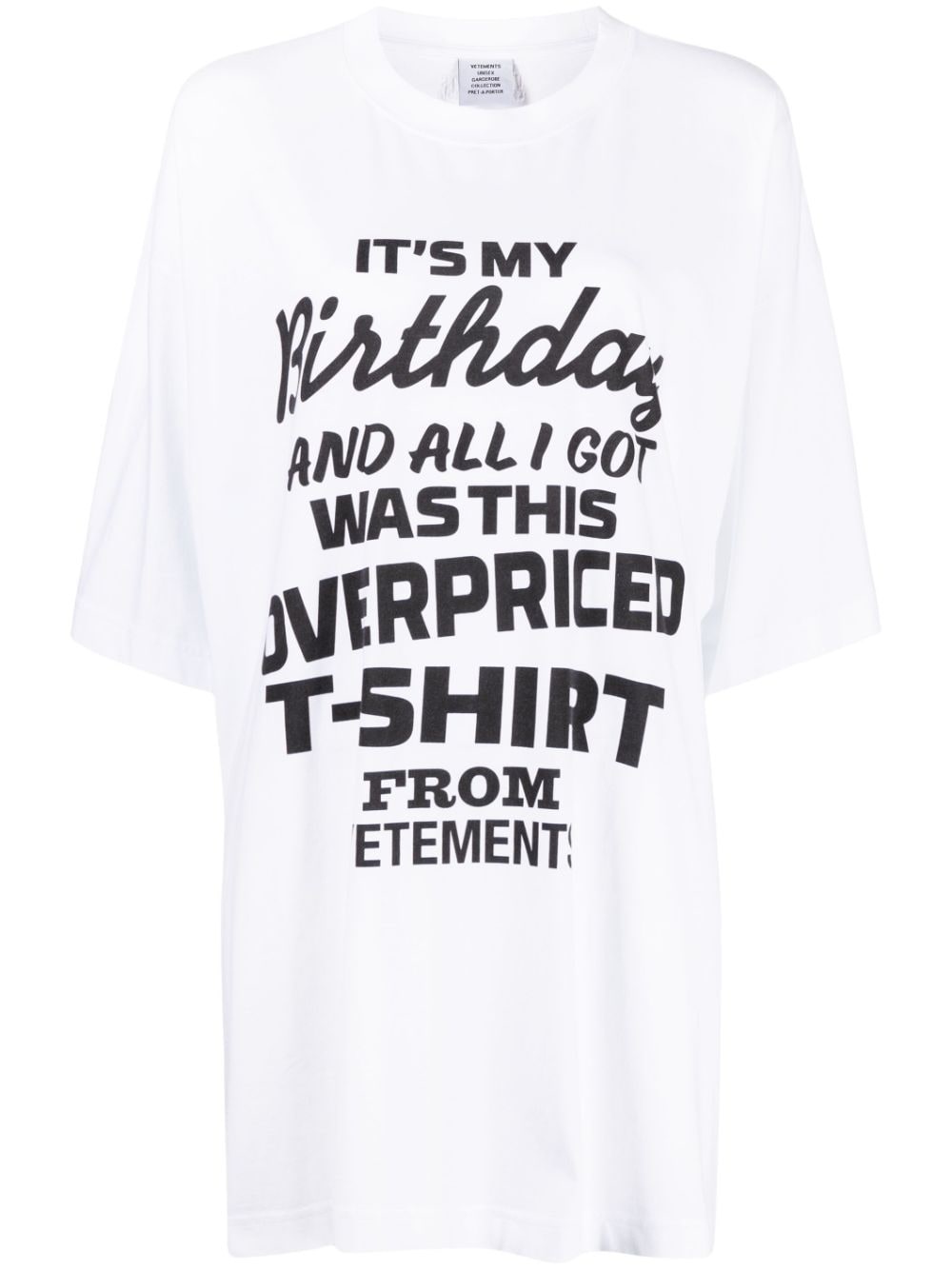 Birthday graphic-print T-shirt - 1