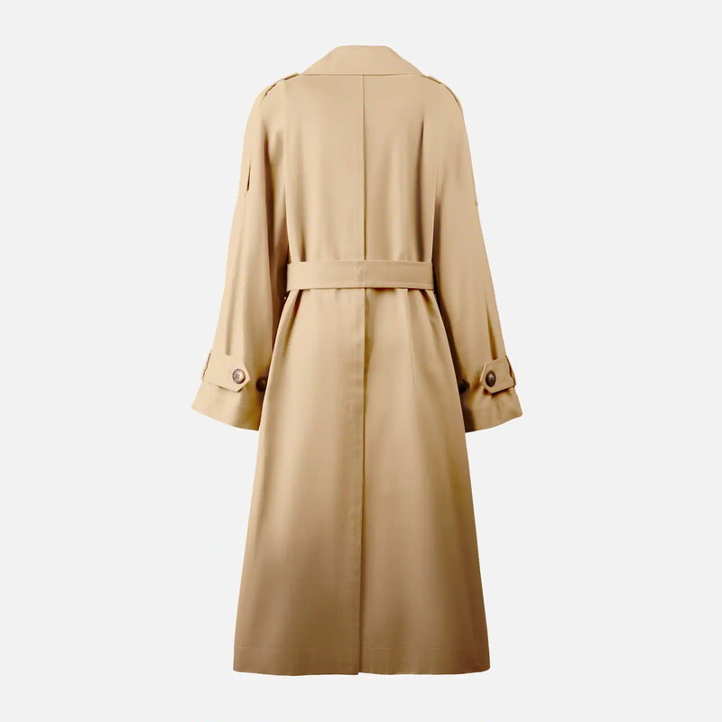 Trench coat in gabardine 2