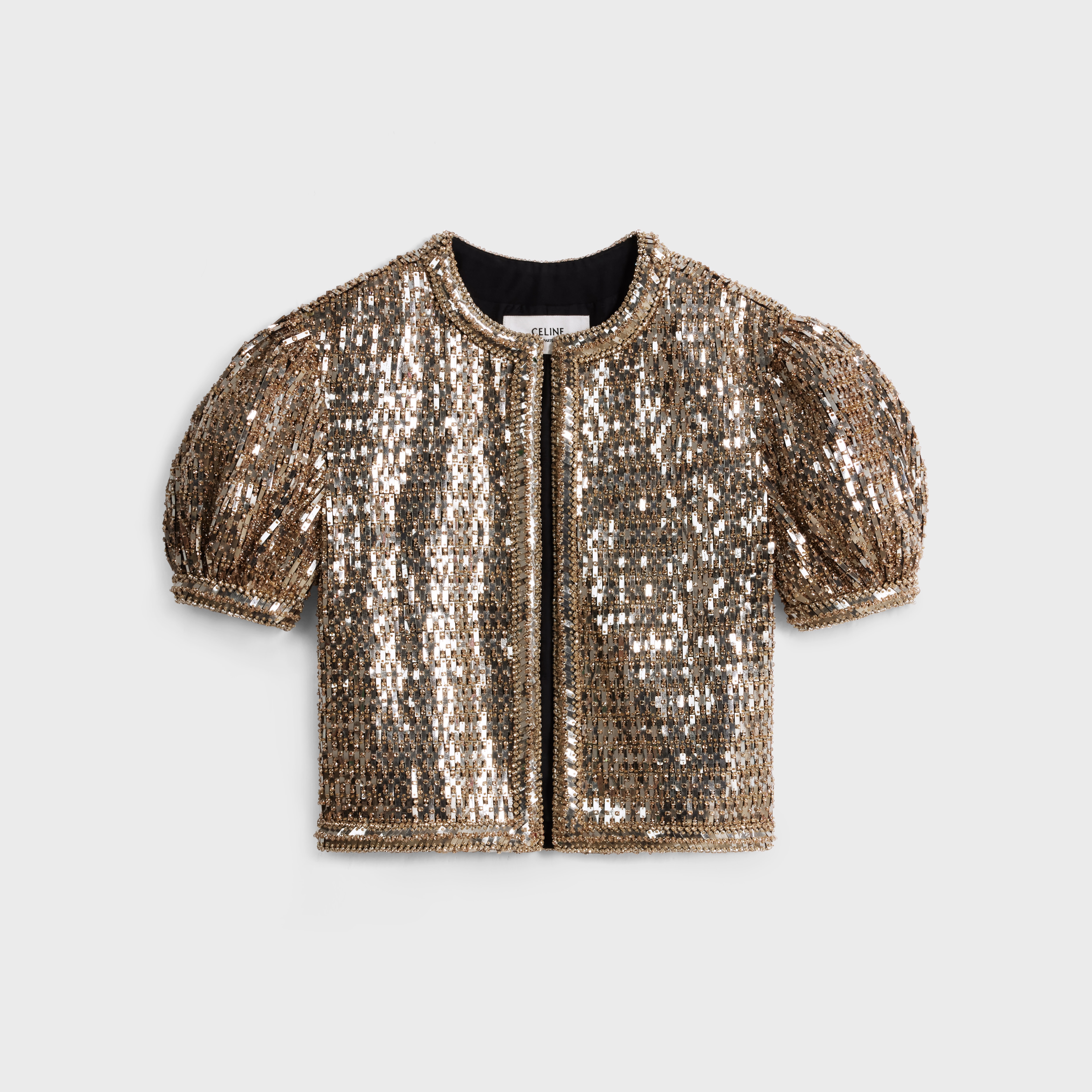 gabardine wool cardigan - 1