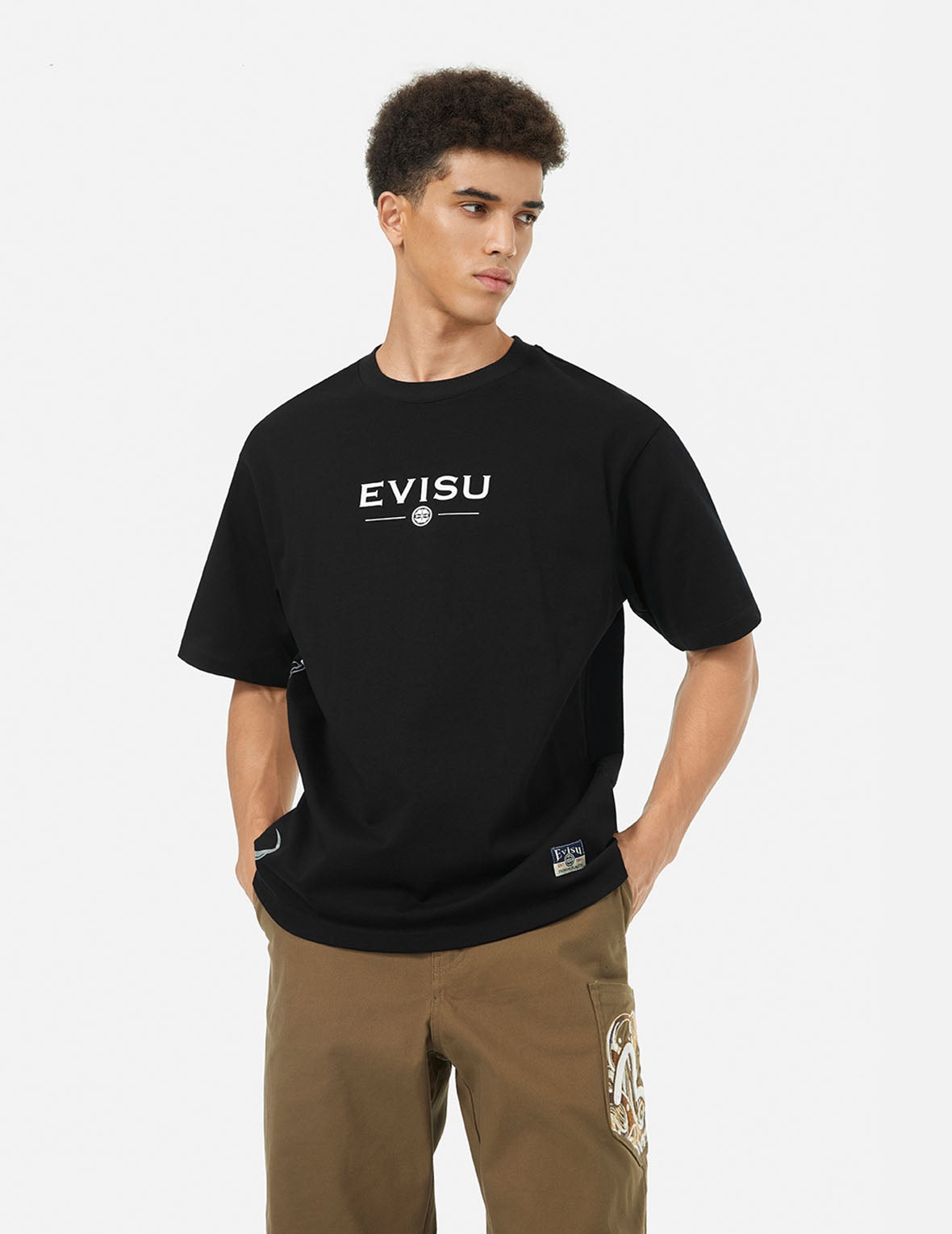 Ebisu Print Relax Fit T-Shirt - 6