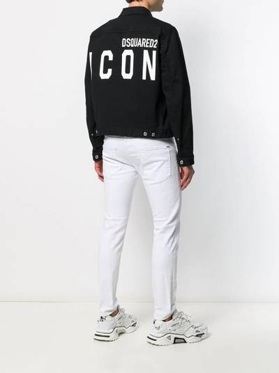 DSQUARED2 ICON logo denim jacket outlook