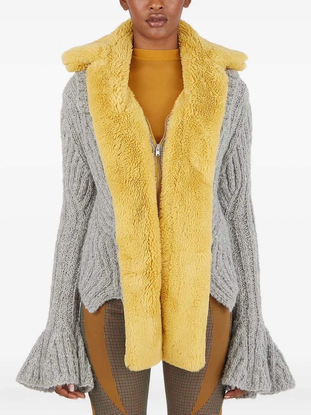 Consuelo flared-cuff cardigan - 1