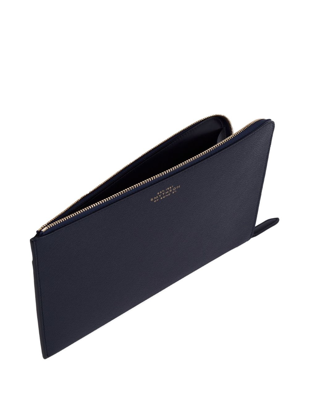 zip-fastening leather pouch - 2