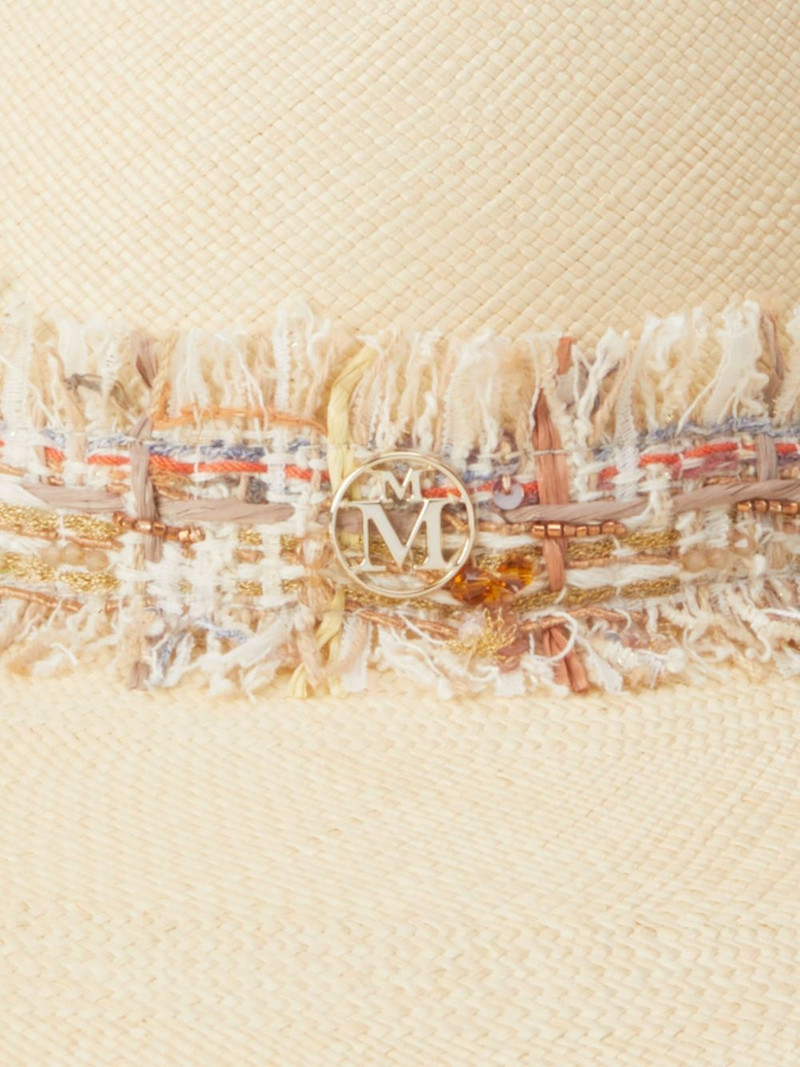 MAISON MICHEL Blanche capeline hat outlook