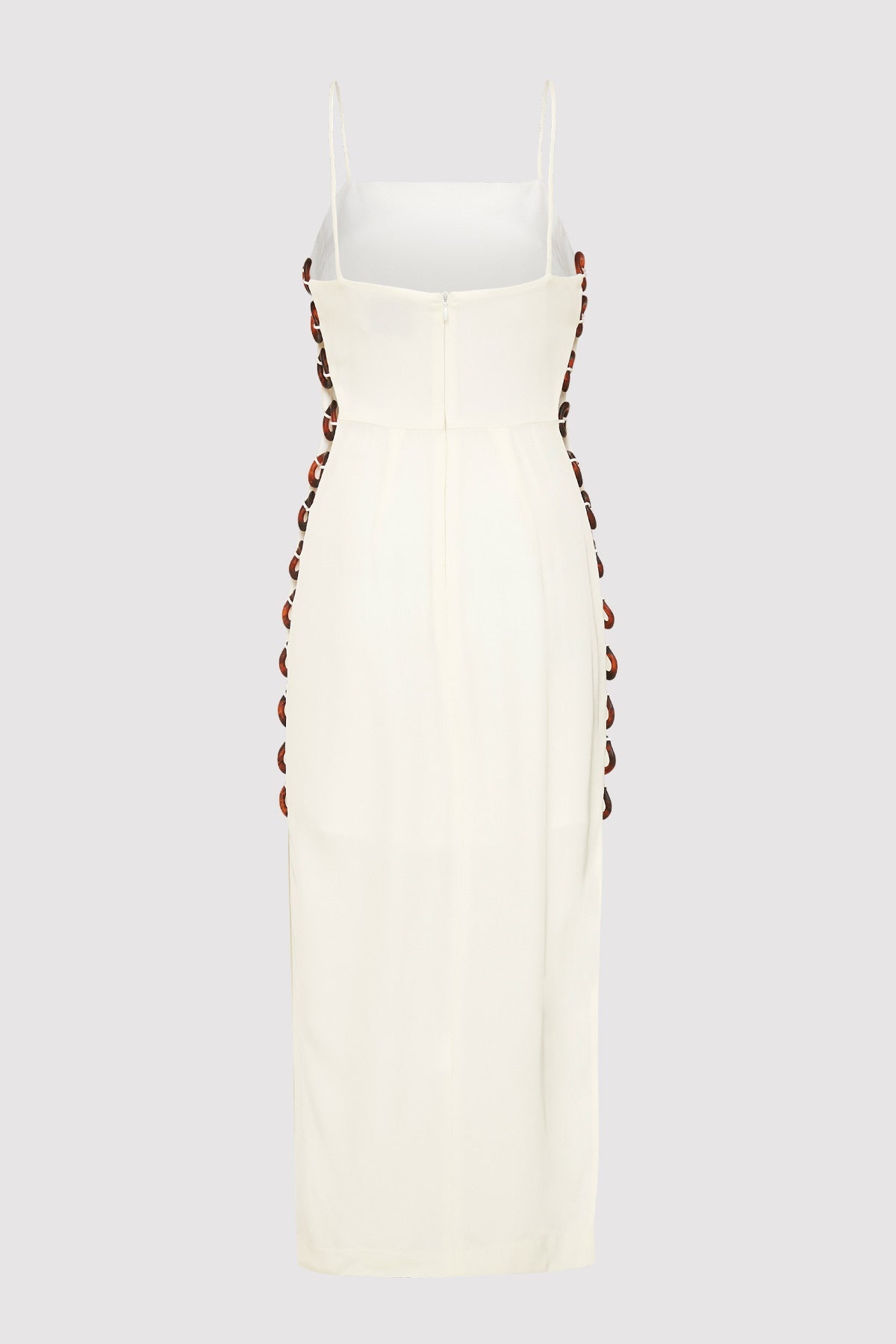 Link Detail Dress - Cool White - 6