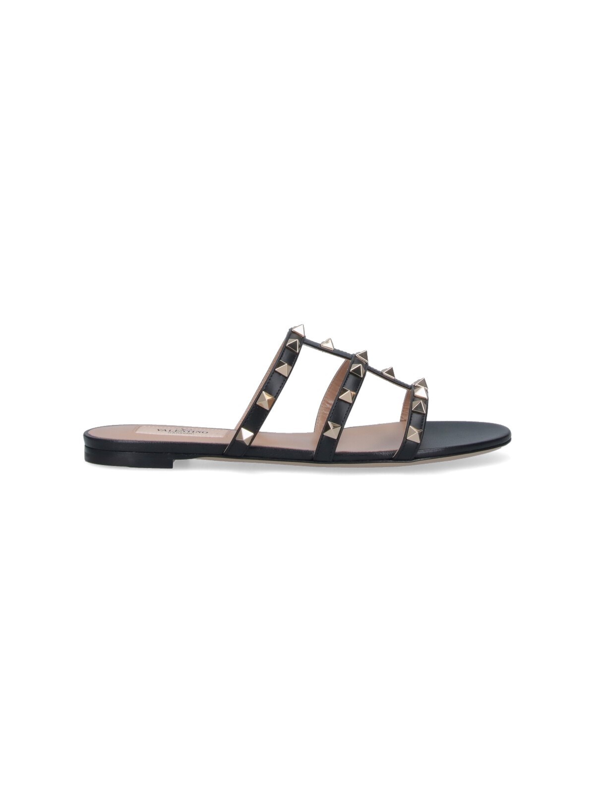 "ROCKSTUD" SLIDE SANDALS - 1