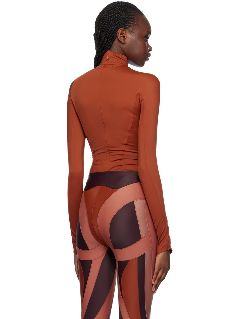 Tan Swirly Bodysuit 3