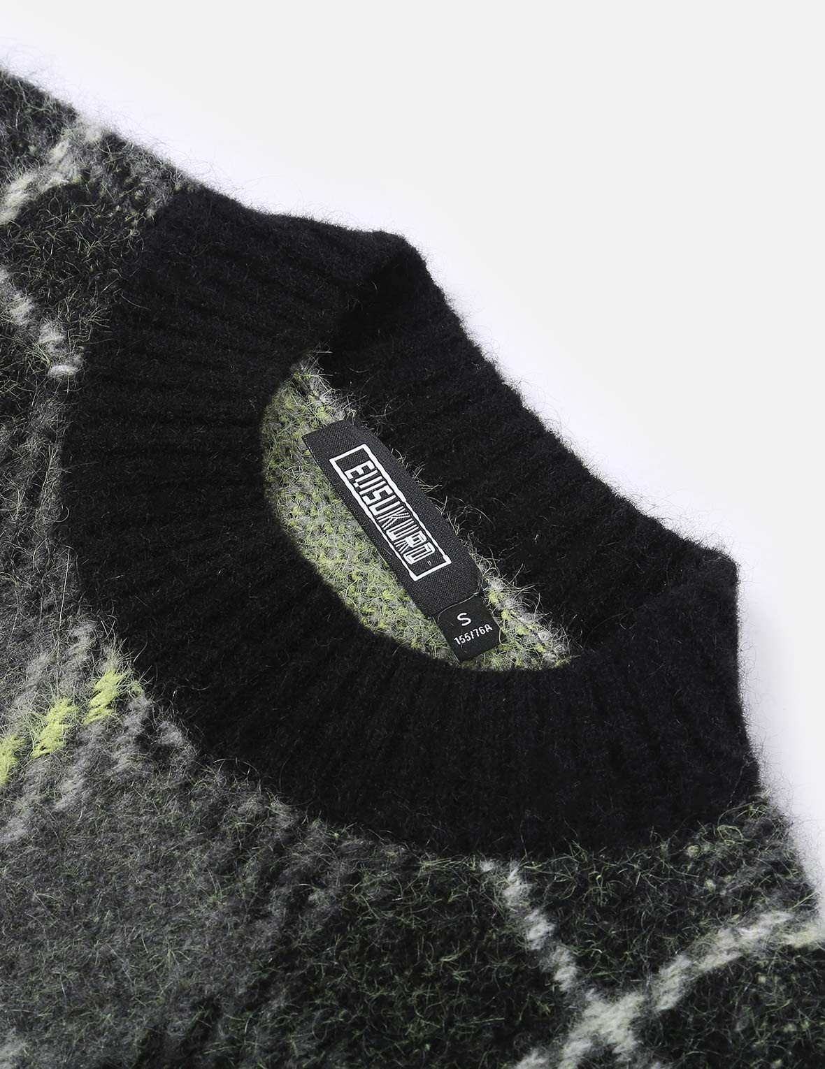 Checked Knitted Sweater - 9