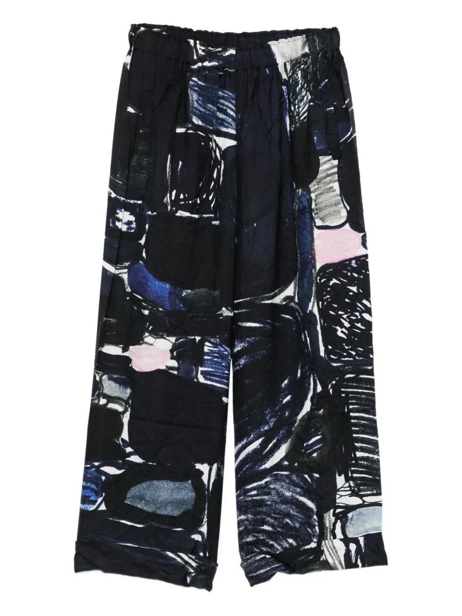 Daniela Gregis Silk Pajama Trousers - 1