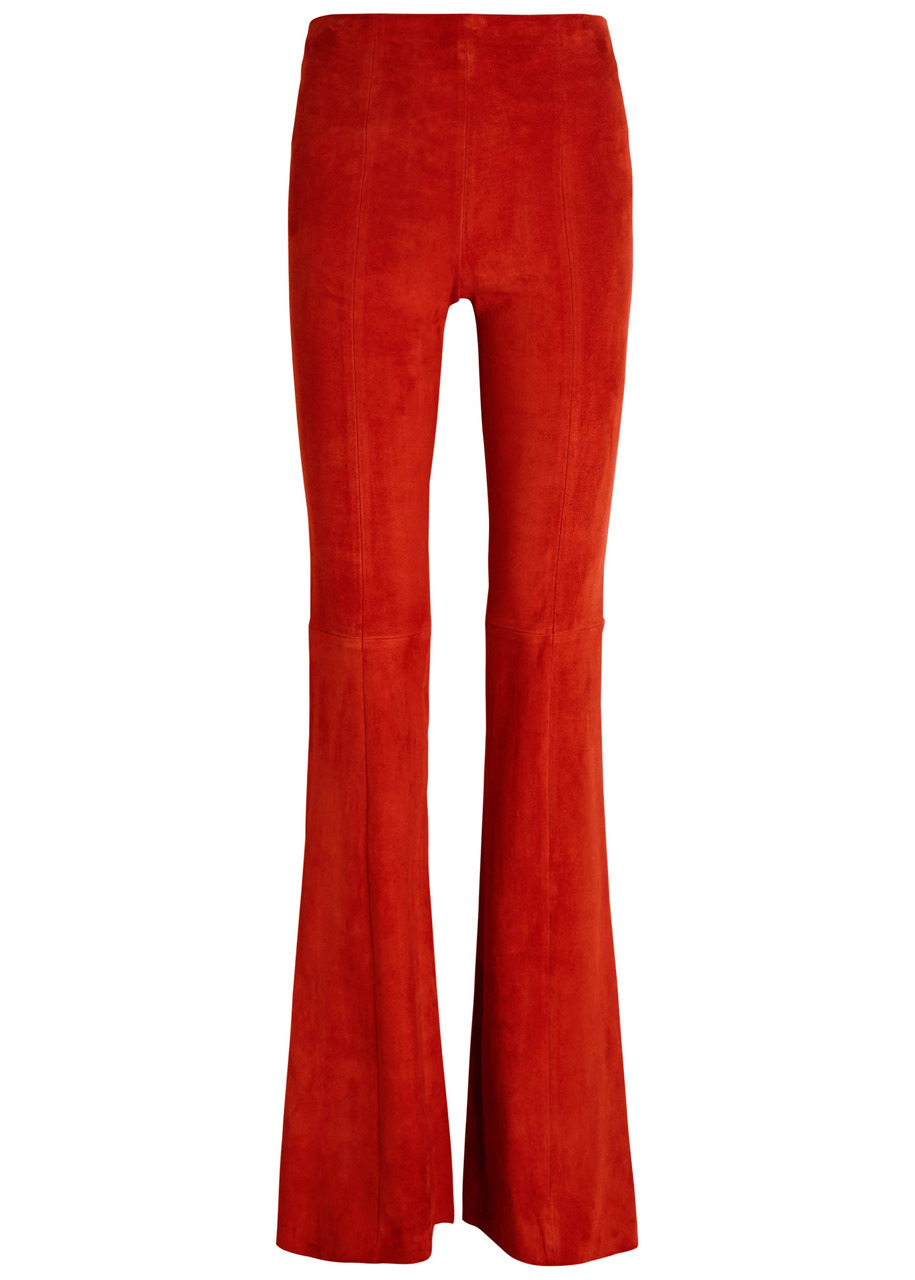 Stouls Gégé Stretch-suede Trousers - 1