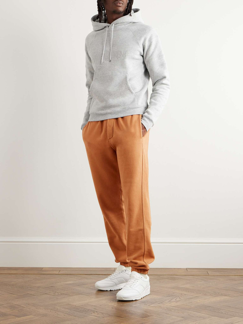 SAINT LAURENT Tapered Cotton-Jersey Sweatpants outlook