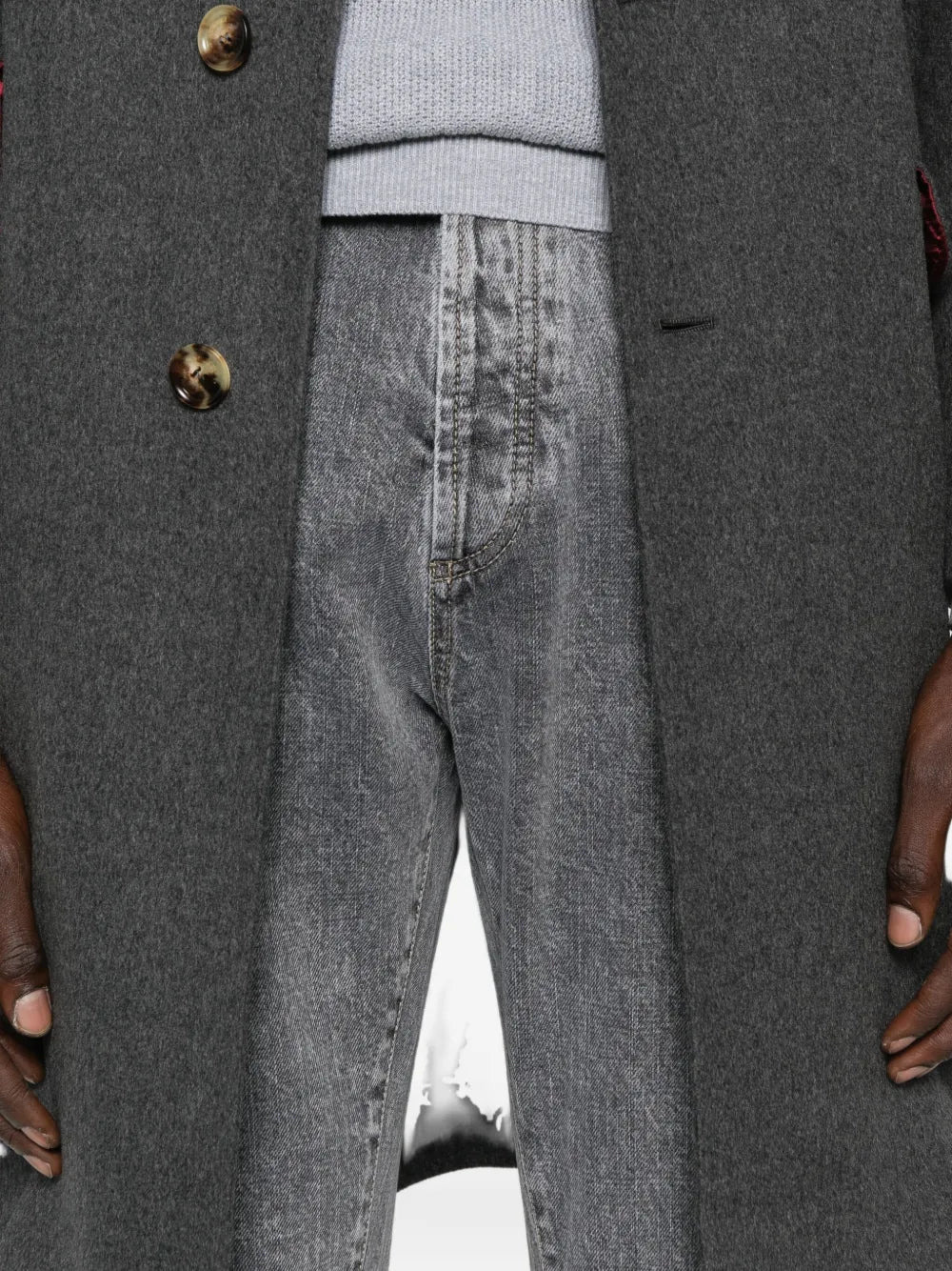 Brunello Cucinelli Men Jeans With Applique - 5