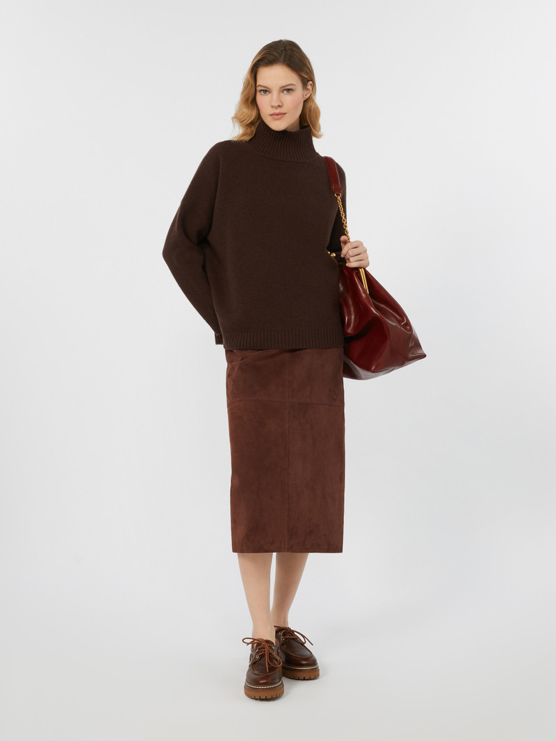 WEEKEND Max Mara BORGIA Wool knit turtleneck jumper outlook
