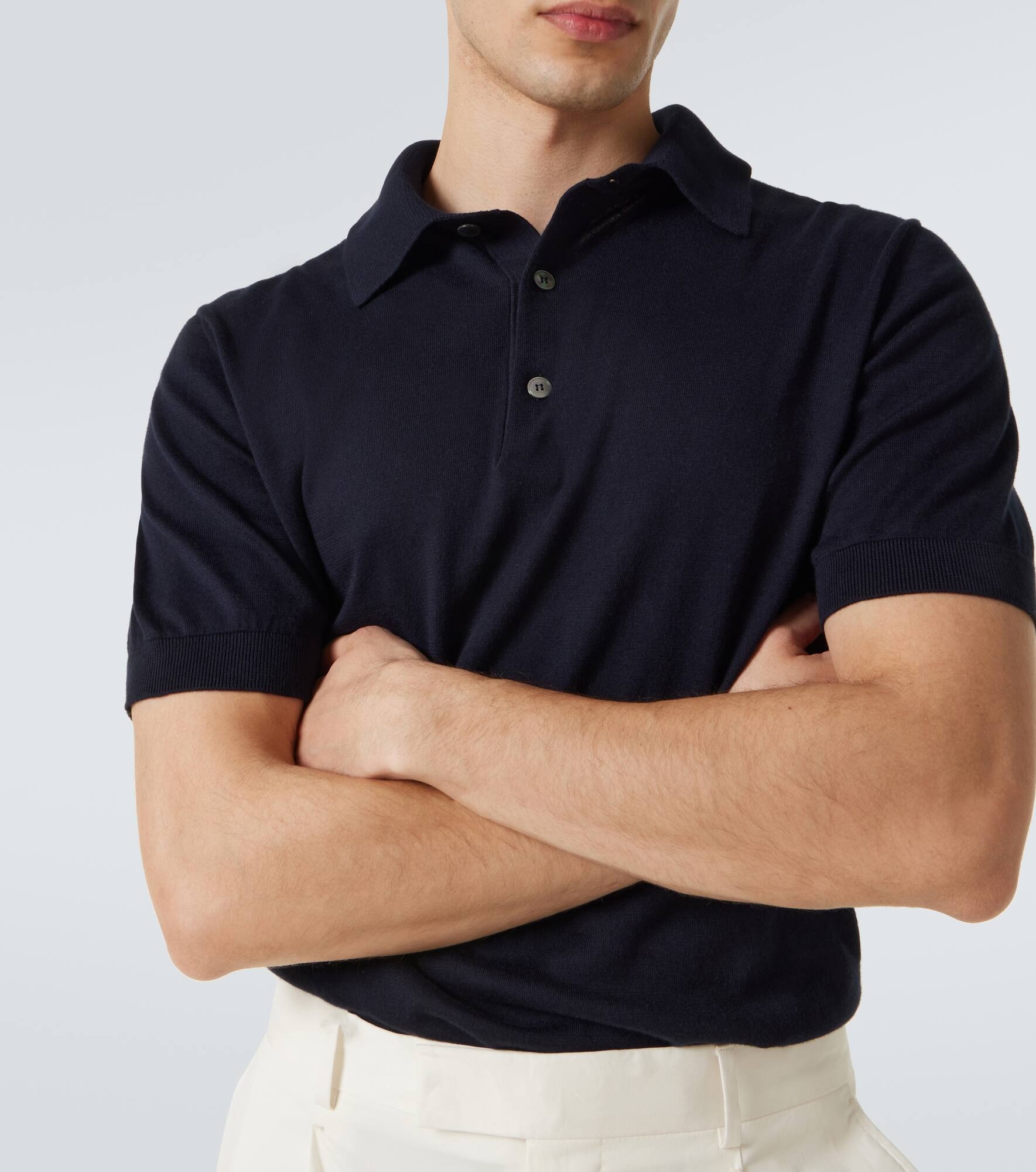 Cotton polo shirt - 5