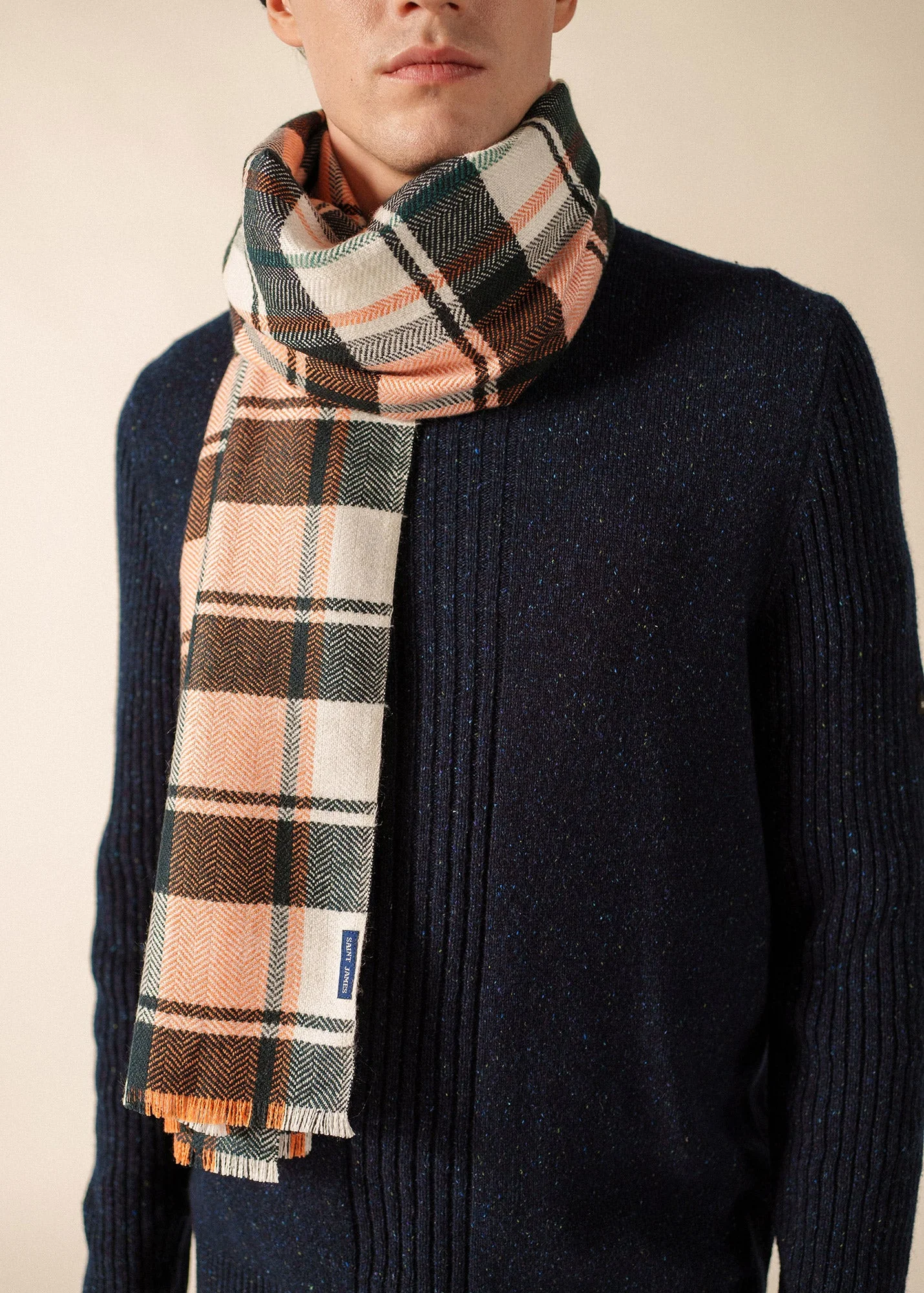PLAID SCARF - 1