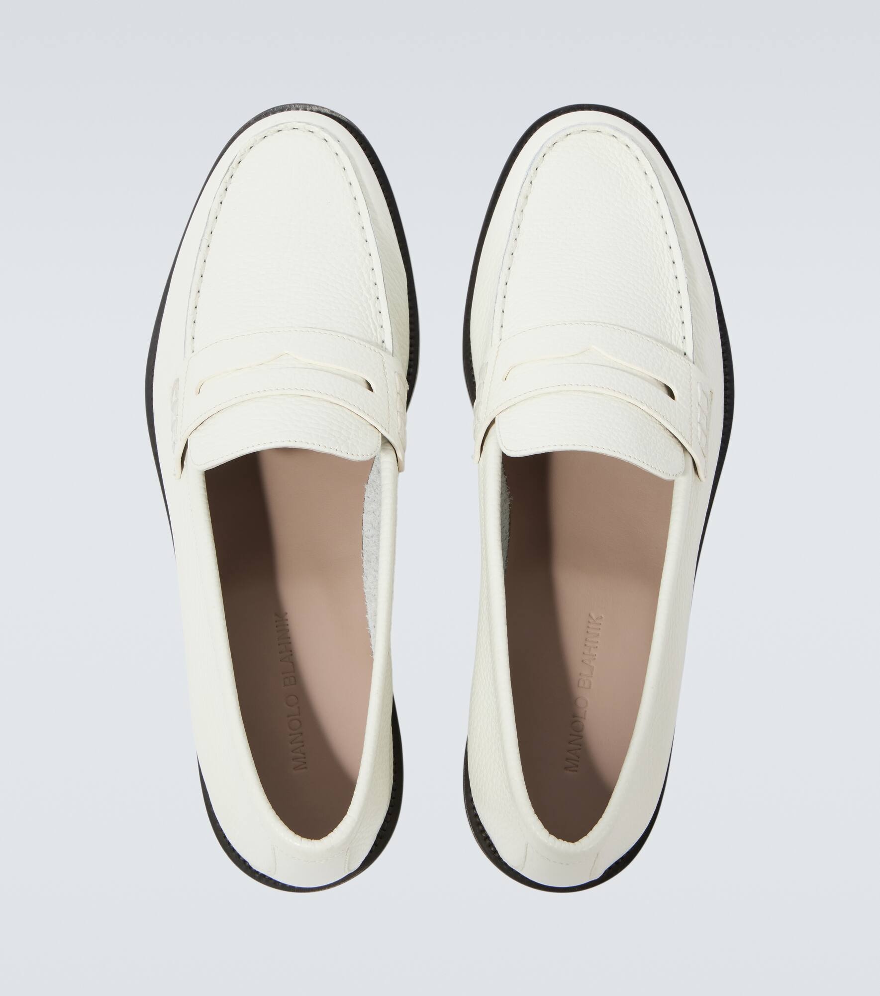 Perry leather penny loafers - 4