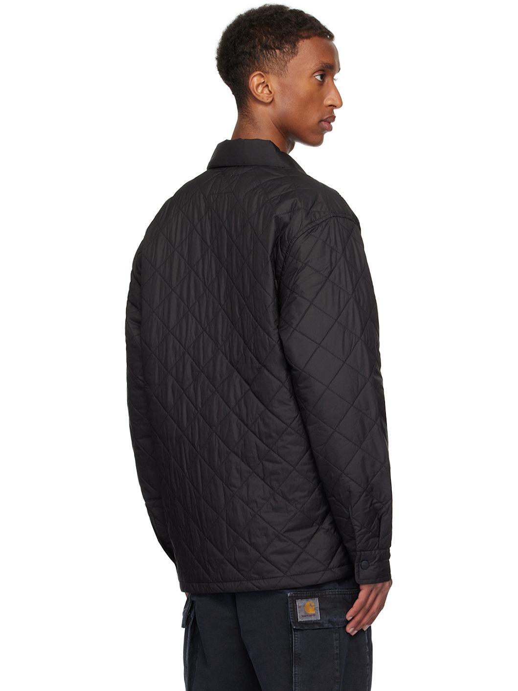 Black Wadeson Shirt Jacket - 3