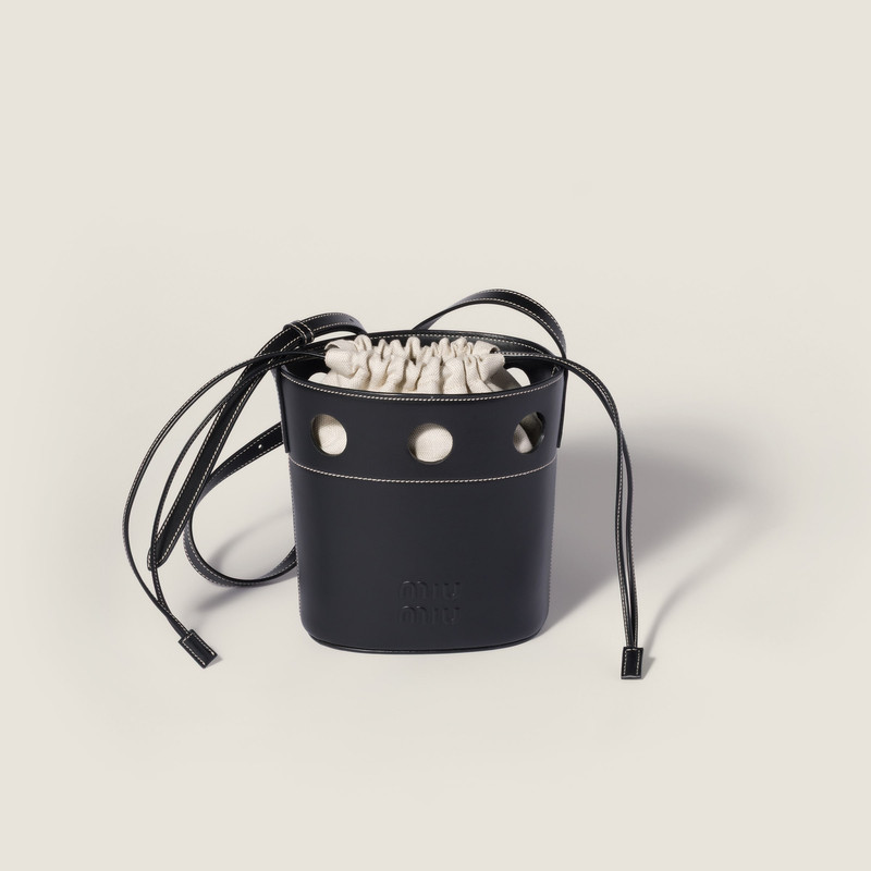 Leather bucket bag 1