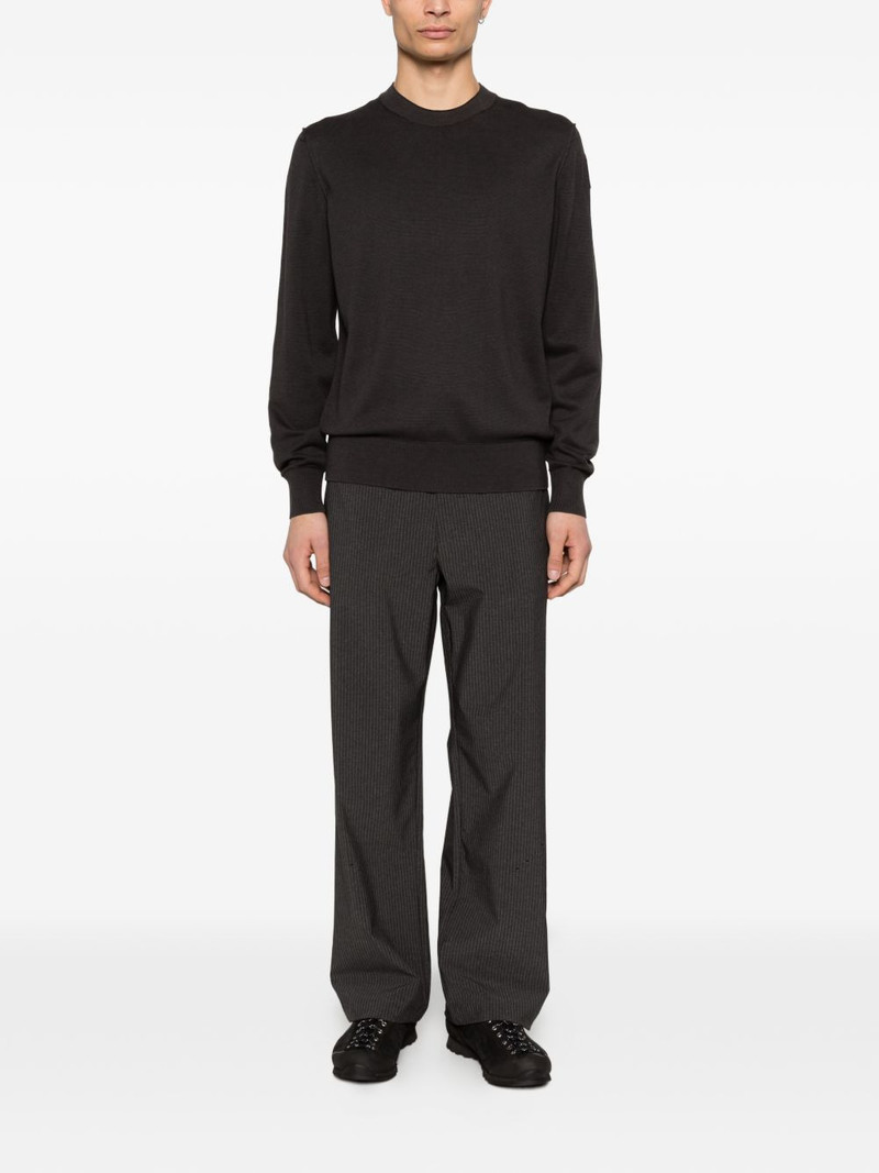 PARAJUMPERS ribbed crewneck sweatshirt outlook