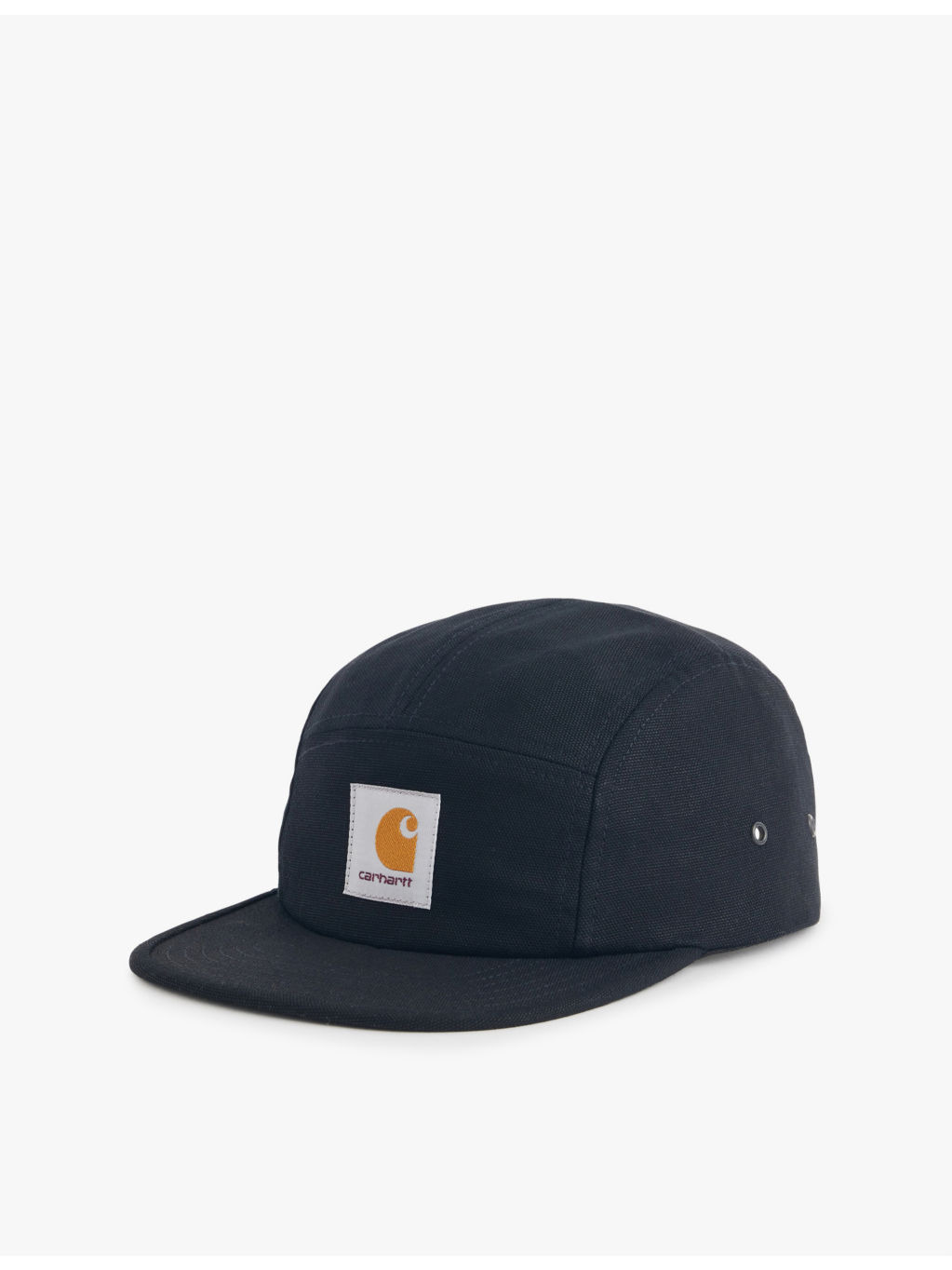 Backley logo-patch cotton-canvas baseball cap - 1