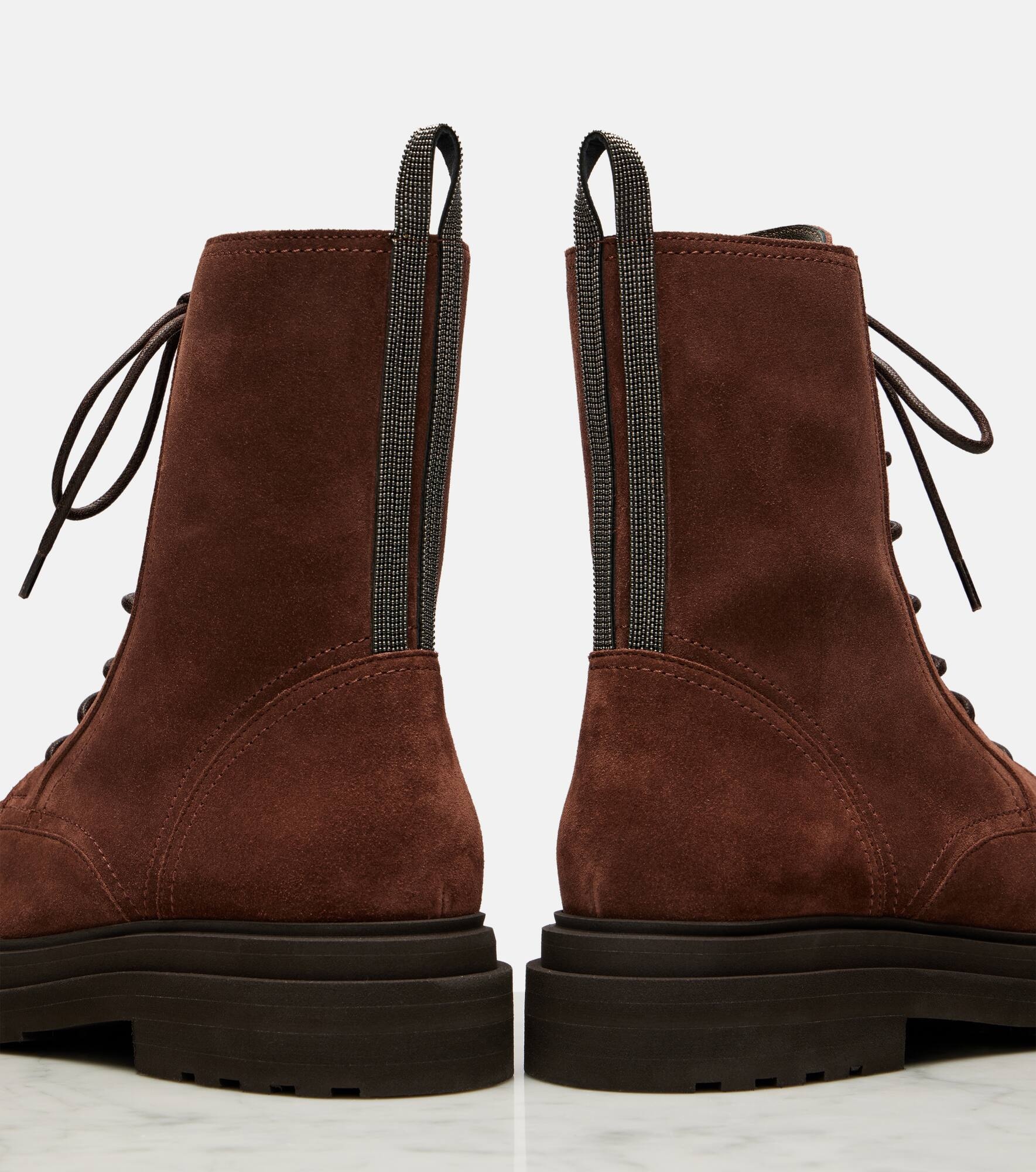 Monili suede ankle boots - 5