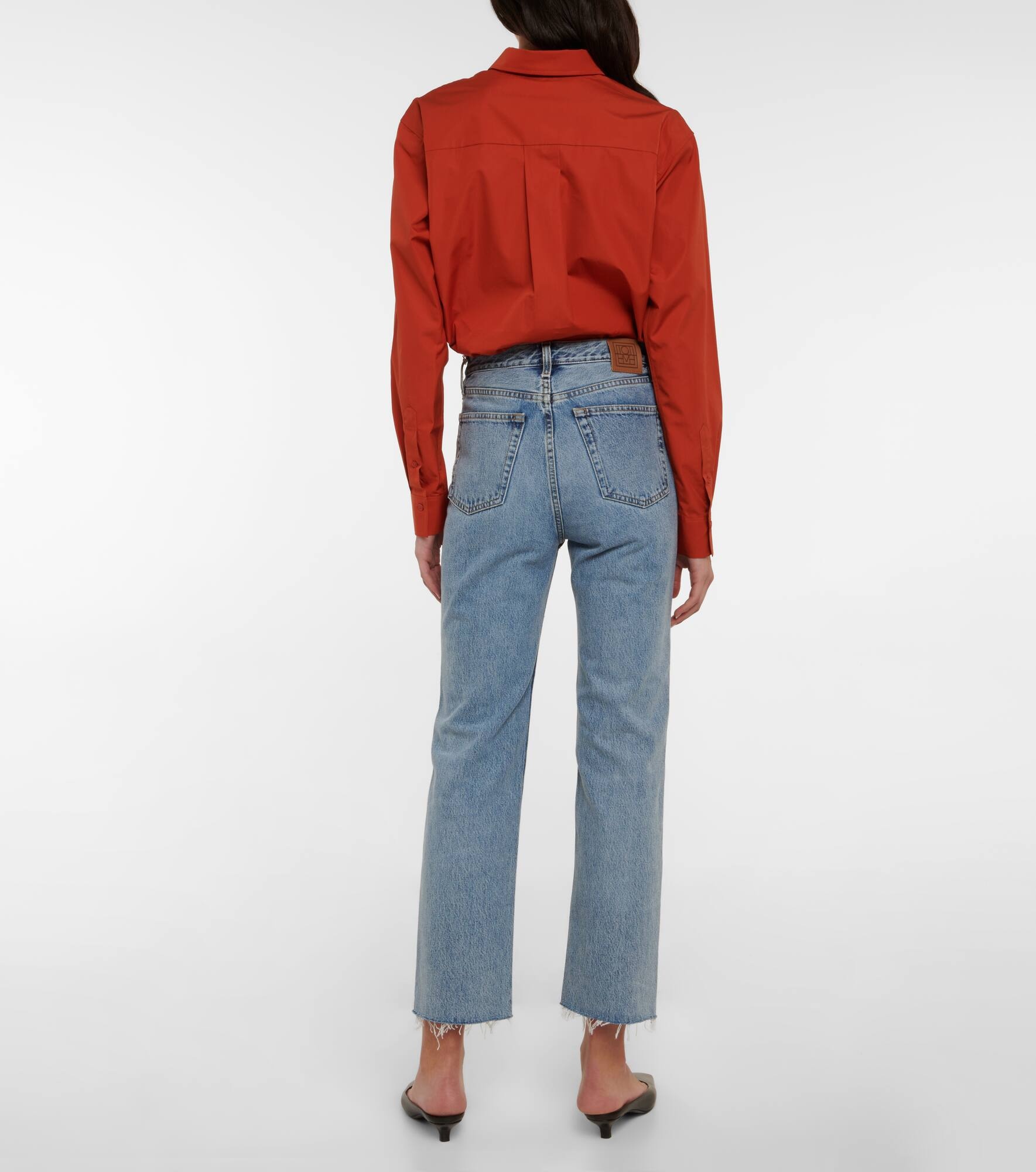 High-rise straight jeans - 3