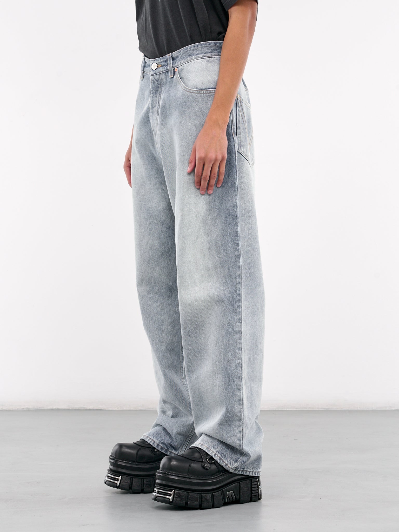 Wide Leg Jeans - 2