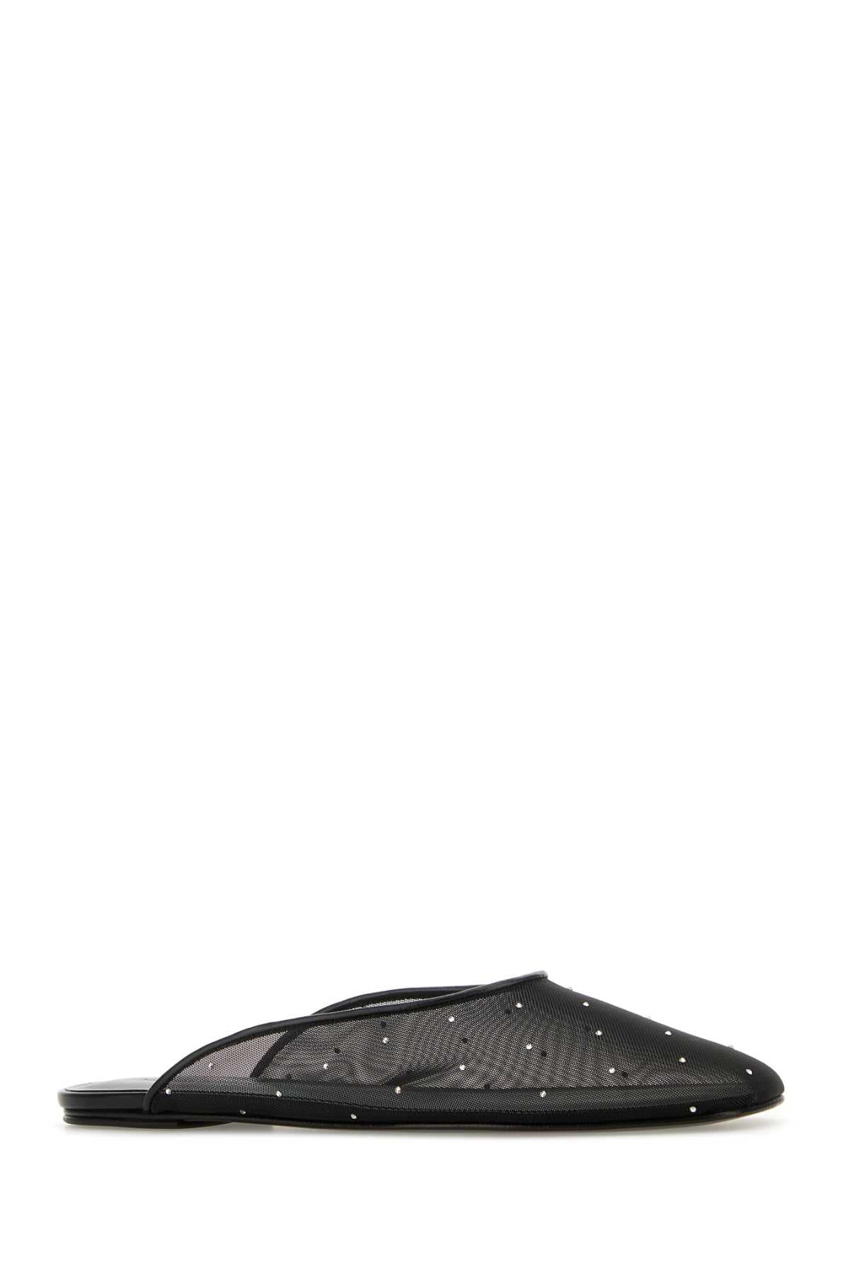 Magda Butrym Women Black Mesh Slippers - 2