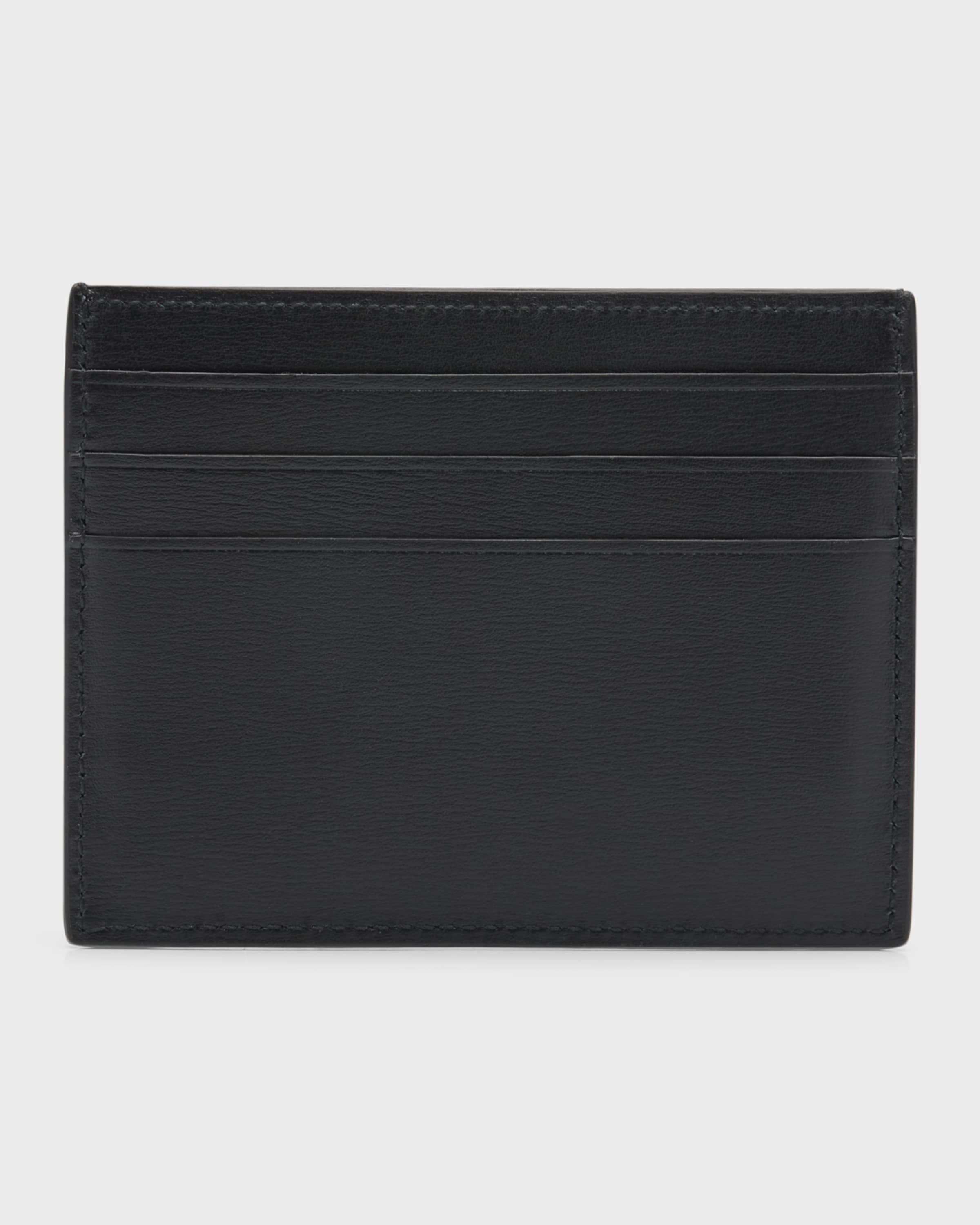 Men's Slim Leather Card Holder - 4