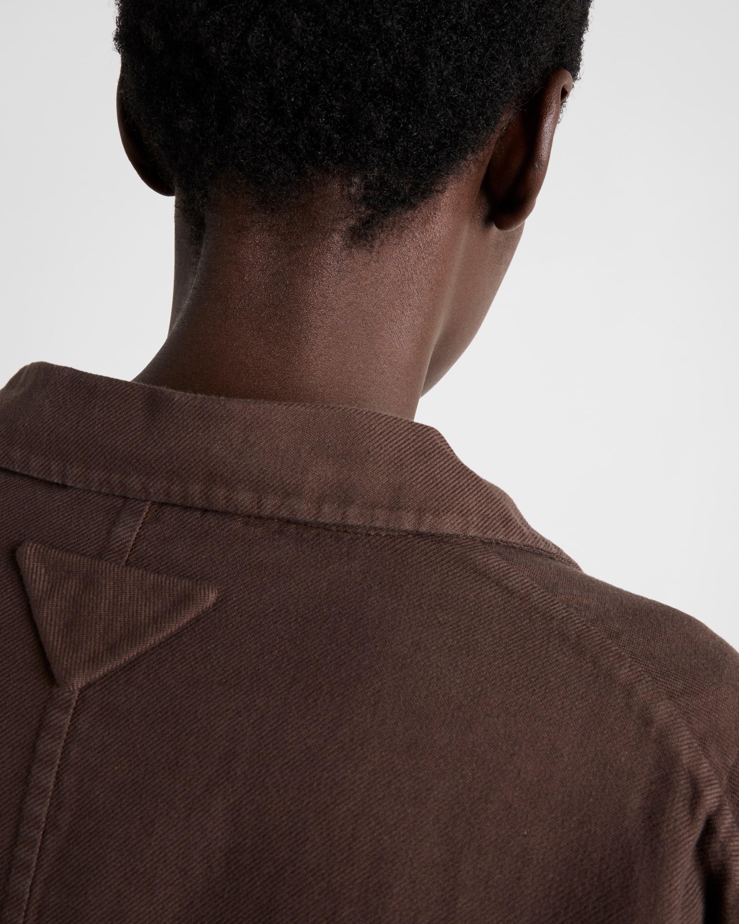 Single-breasted old double cotton jacket - 3