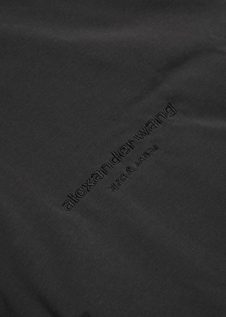 Alexander Wang Logo-embroidered Quilted Shell Jacket - 5