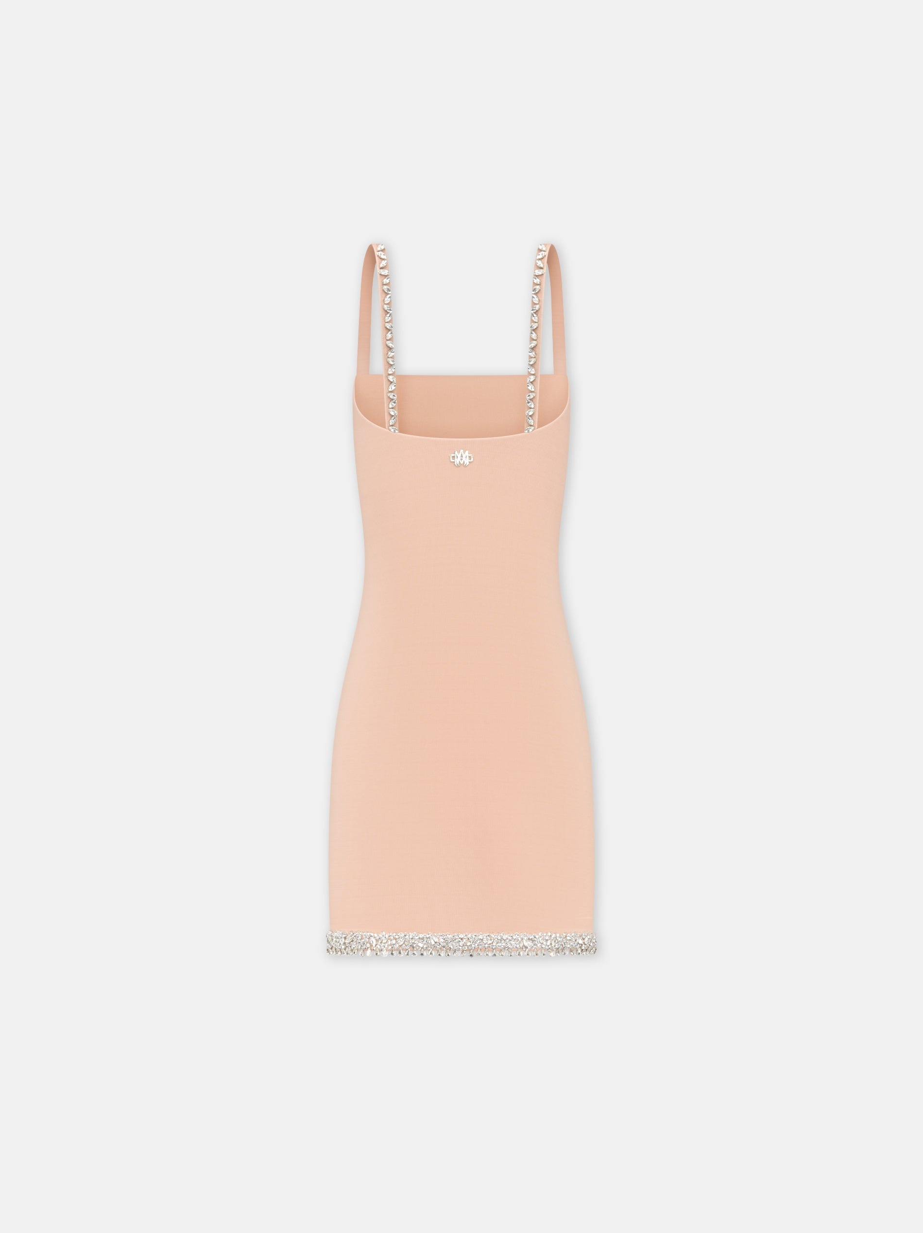 WOMEN'S CRYSTAL STRAPS MINI DRESS - 2