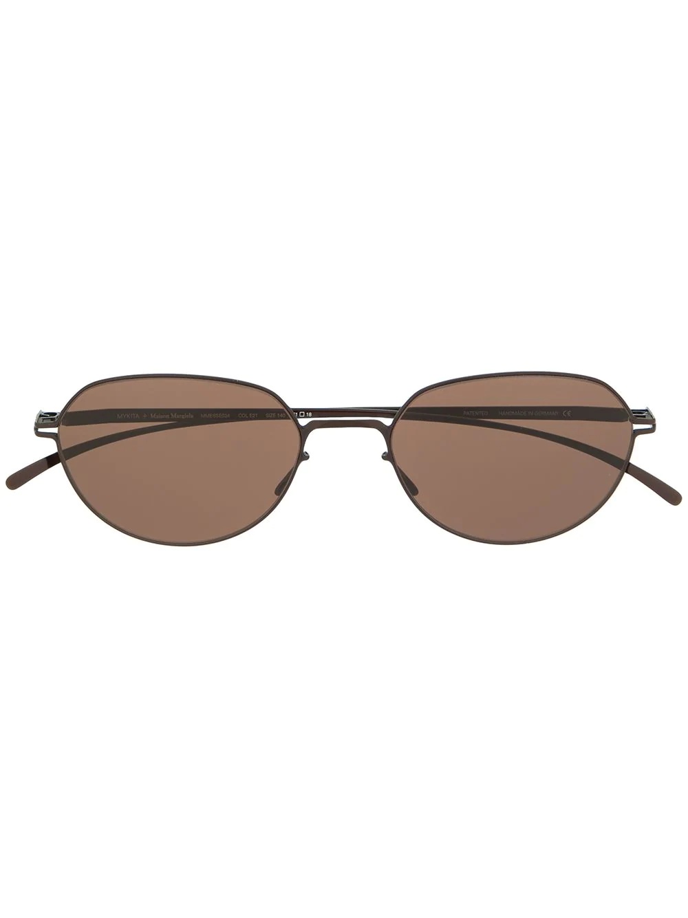 tinted round-frame sunglasses - 1