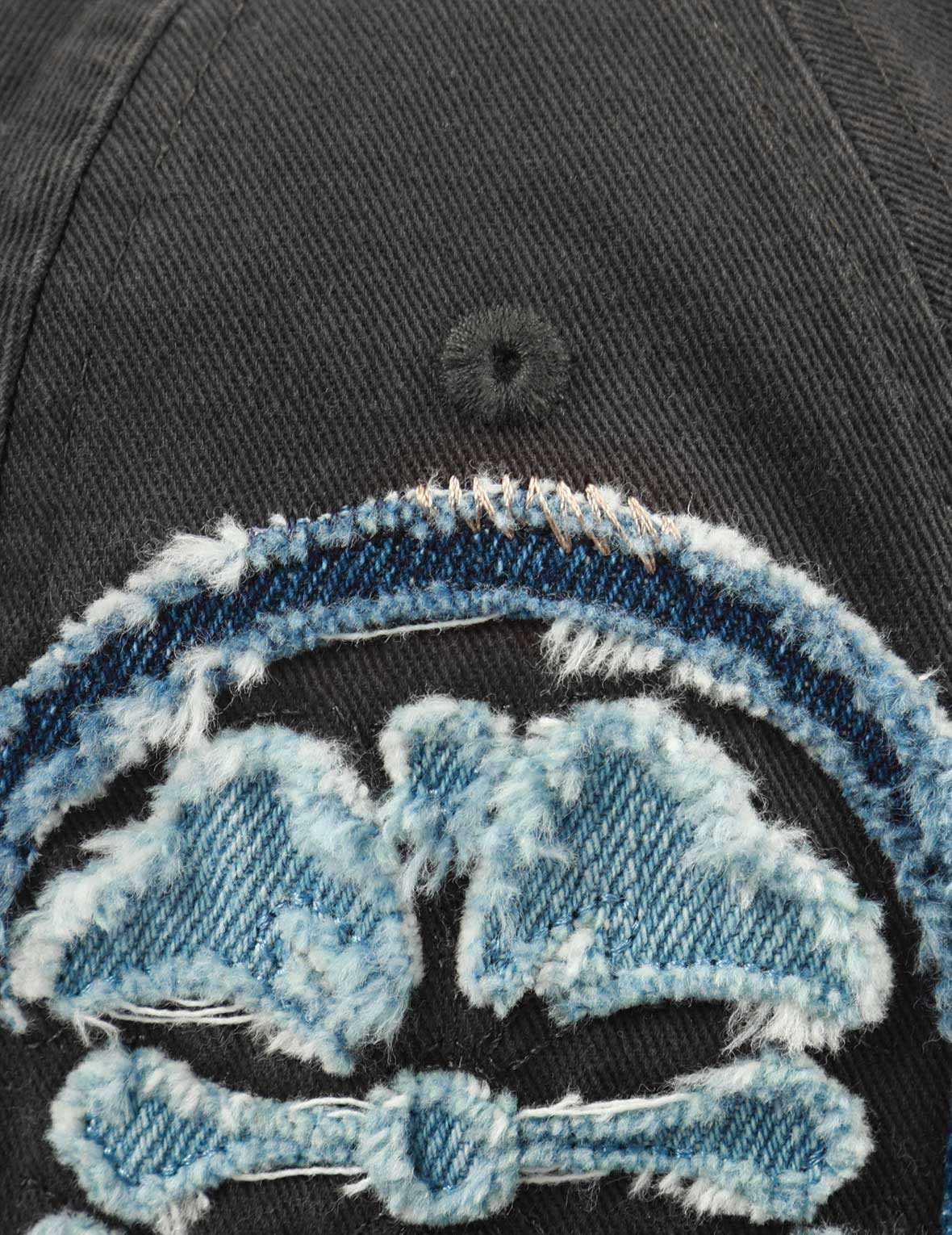 EMBROIDERY AND DISTRESSED EFFECT CAP - 7