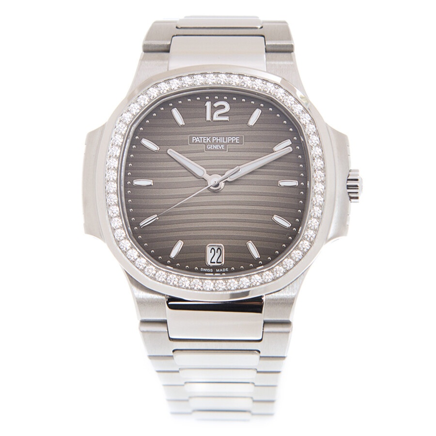 Patek Philippe Nautilus Automatic Grey Dial Ladies Watch 7118-1200A-011 - 3