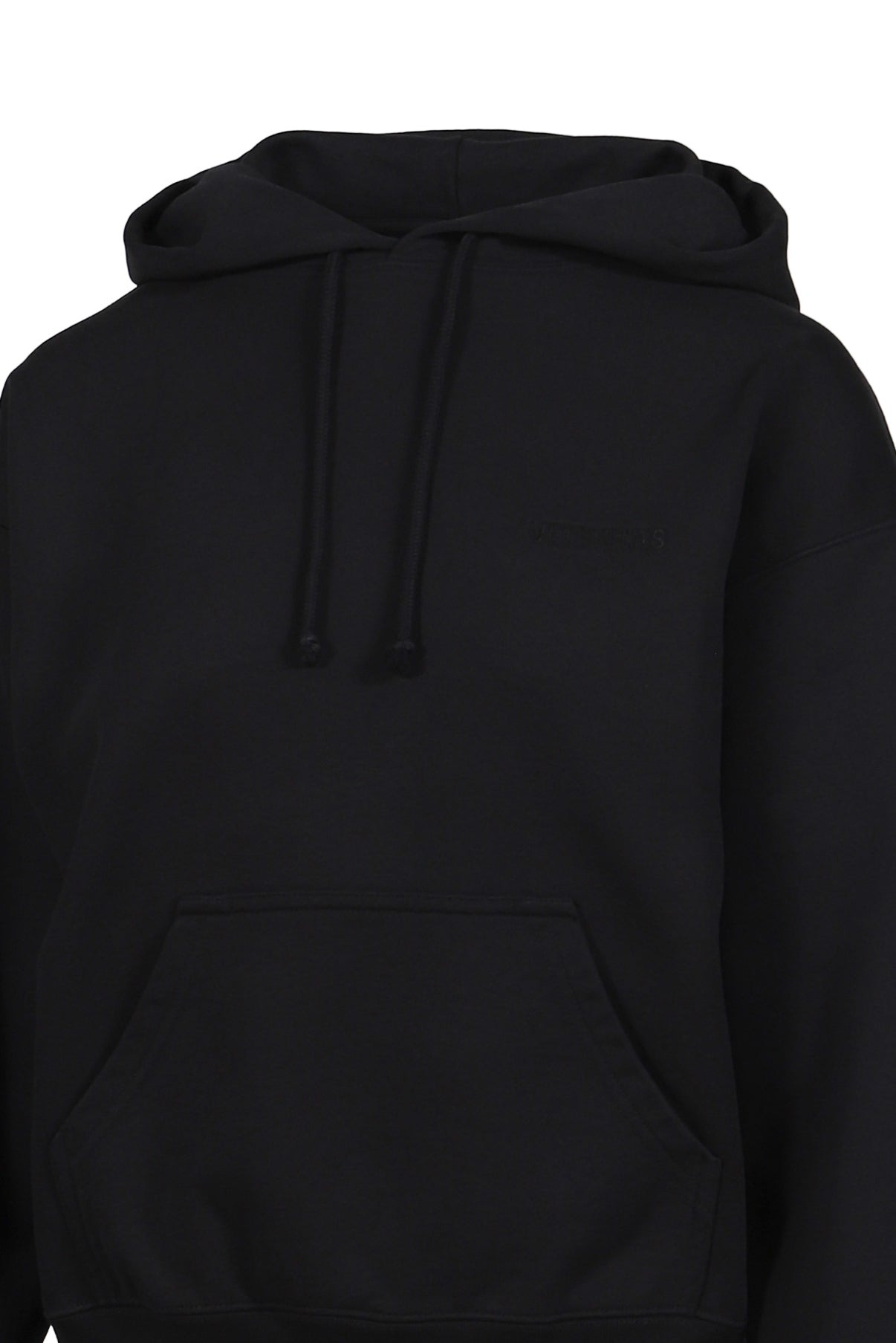LOGO FITTED HOODIE / BLK - 8