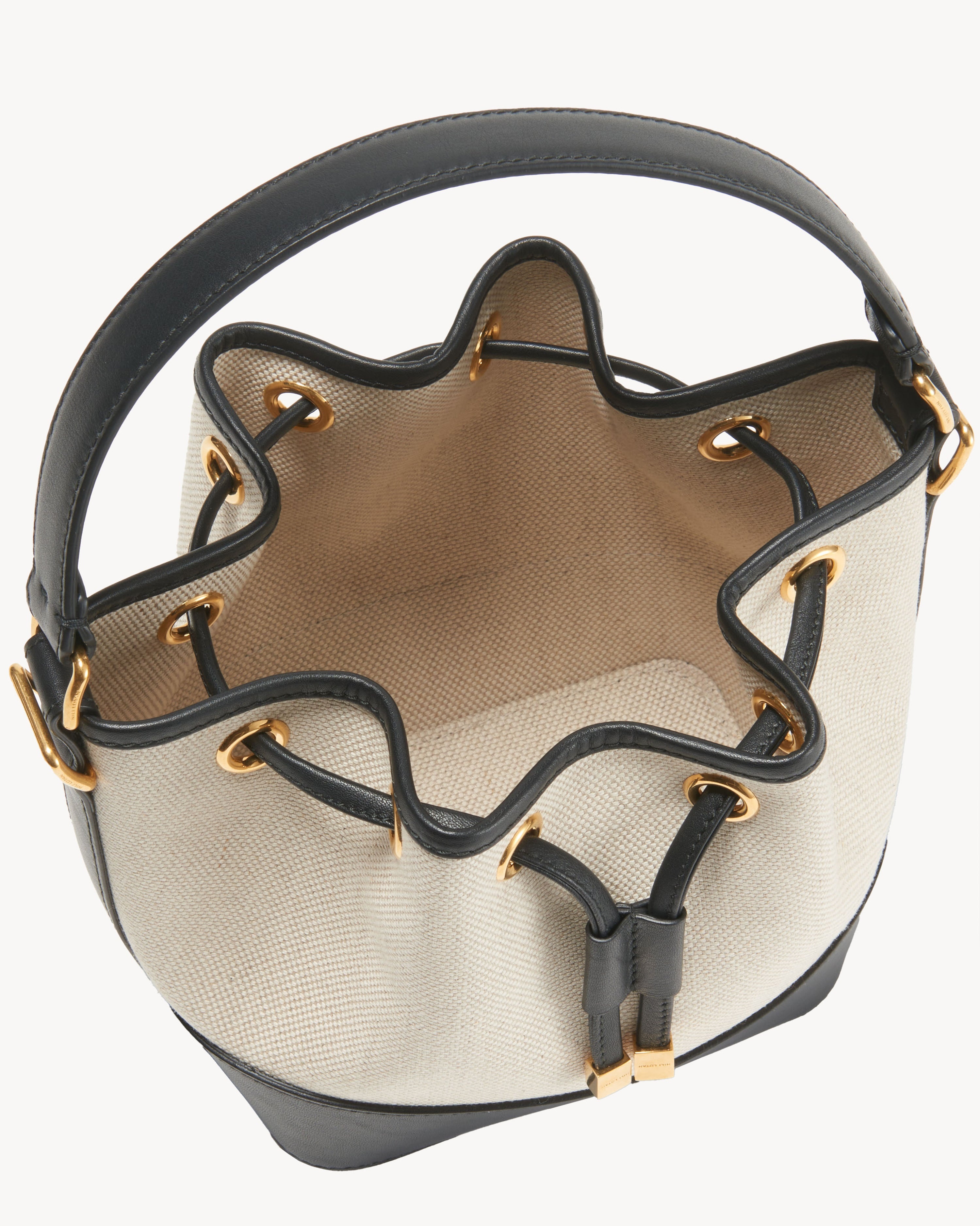 BRIGITTE MINI BUCKET BAG CANVAS - 2