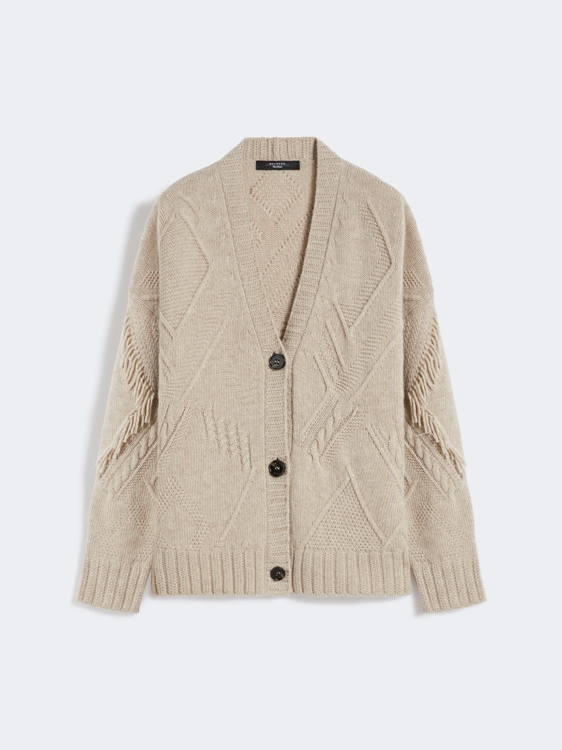 STALLO Wool knit cardigan - 1