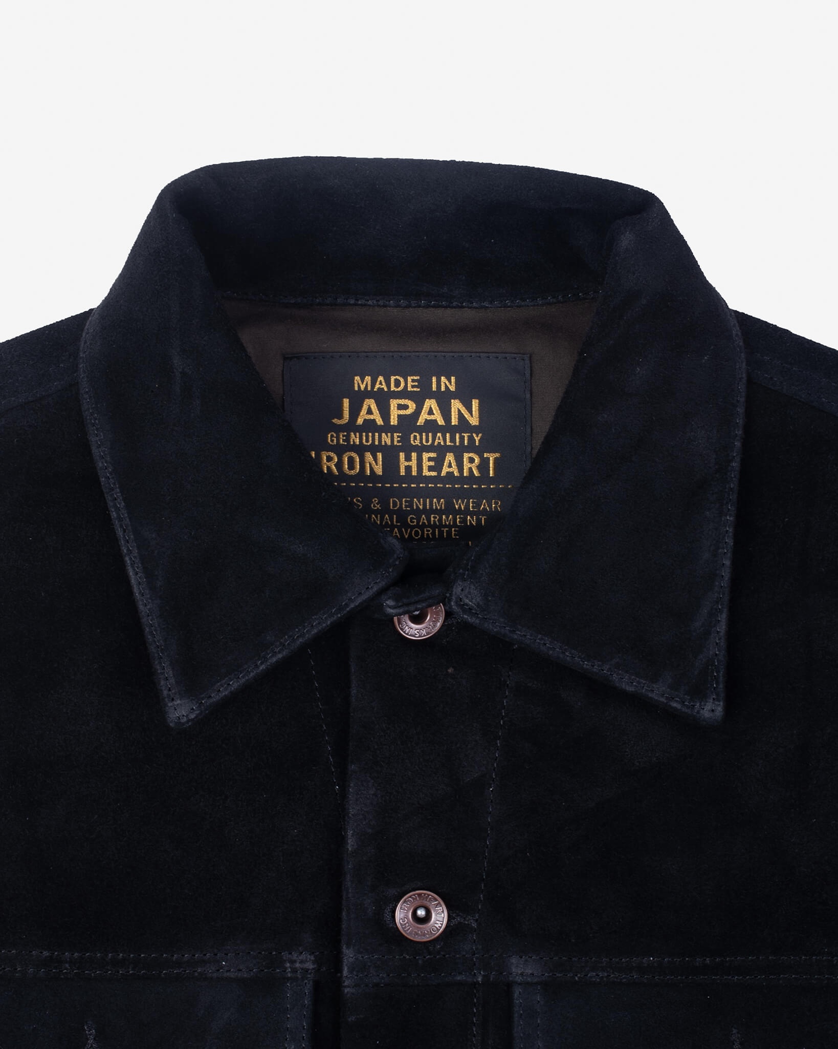IHJ-49-BLK Split Steer Modified Type III Jacket - Black - 8
