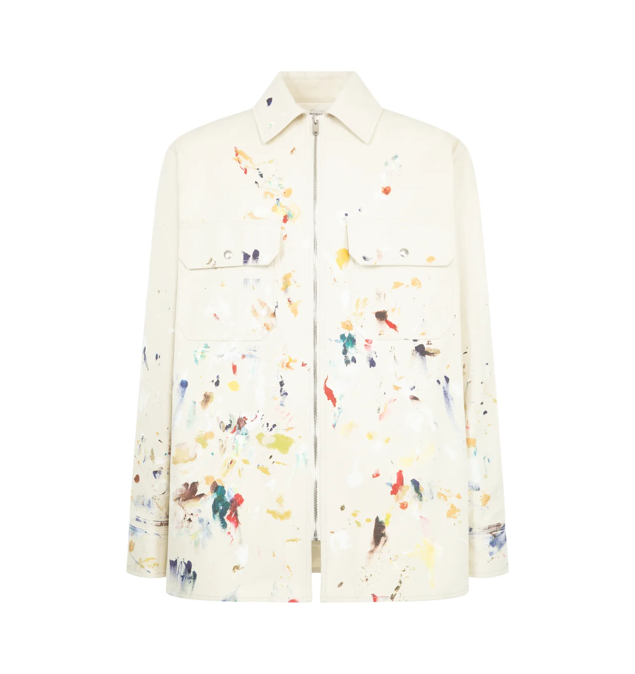 PAINT SPLATTER SHIRT JACKET - 1