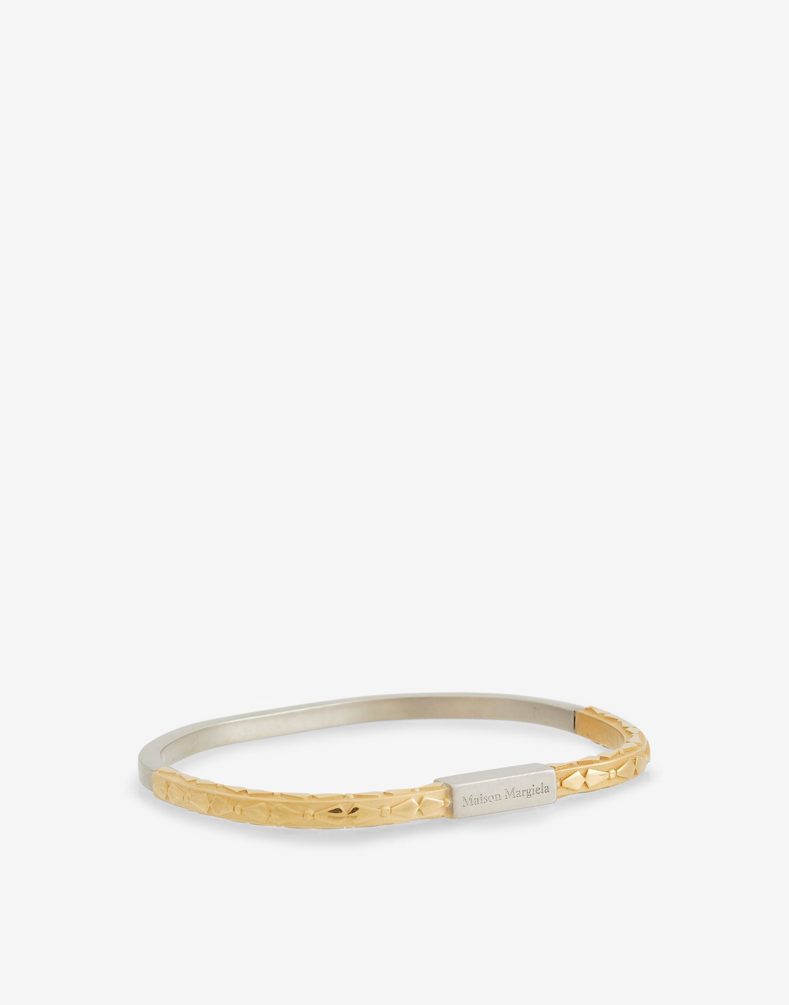 Logo two-tone bracelet - 2