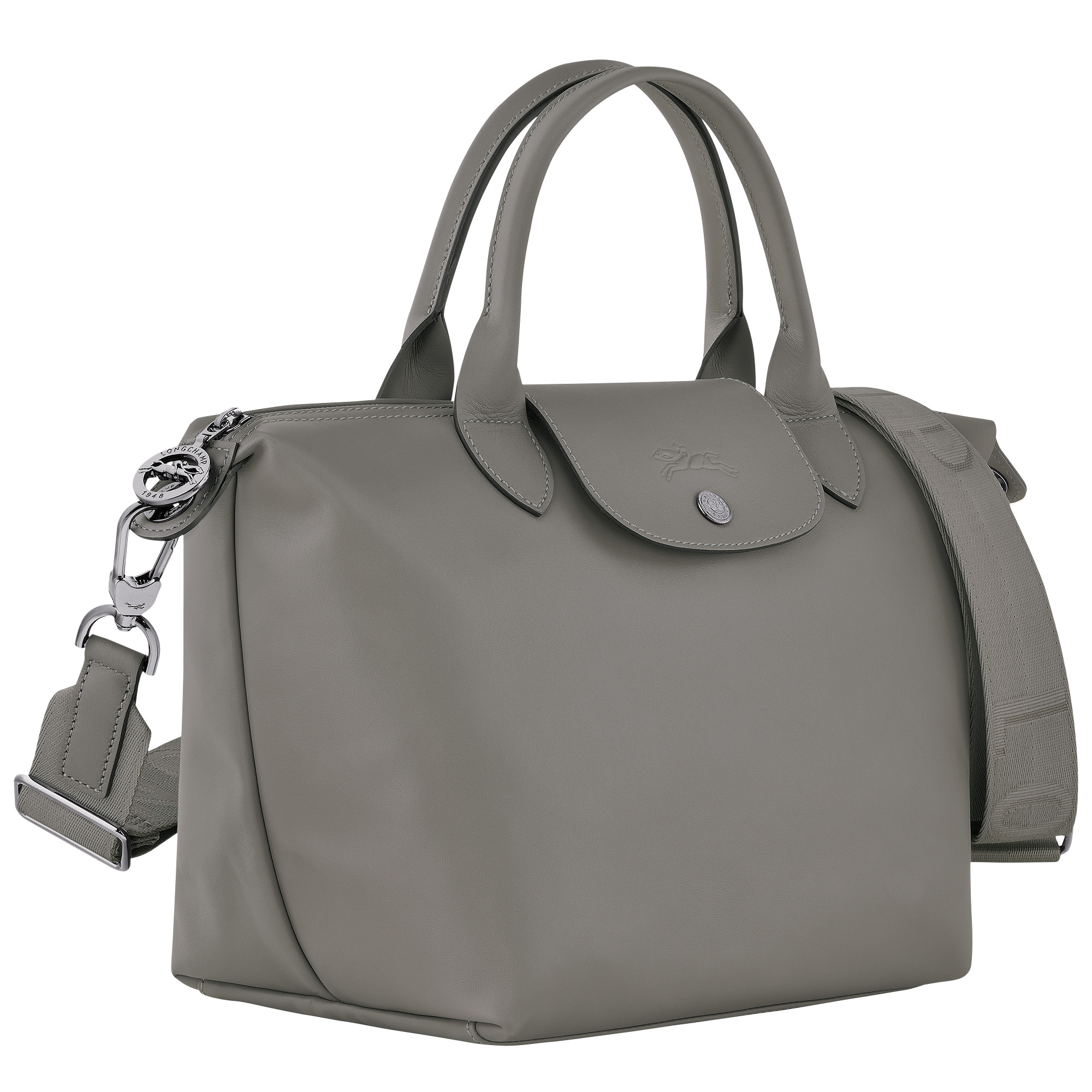 Le Pliage Xtra S Handbag Turtledove - Leather - 3