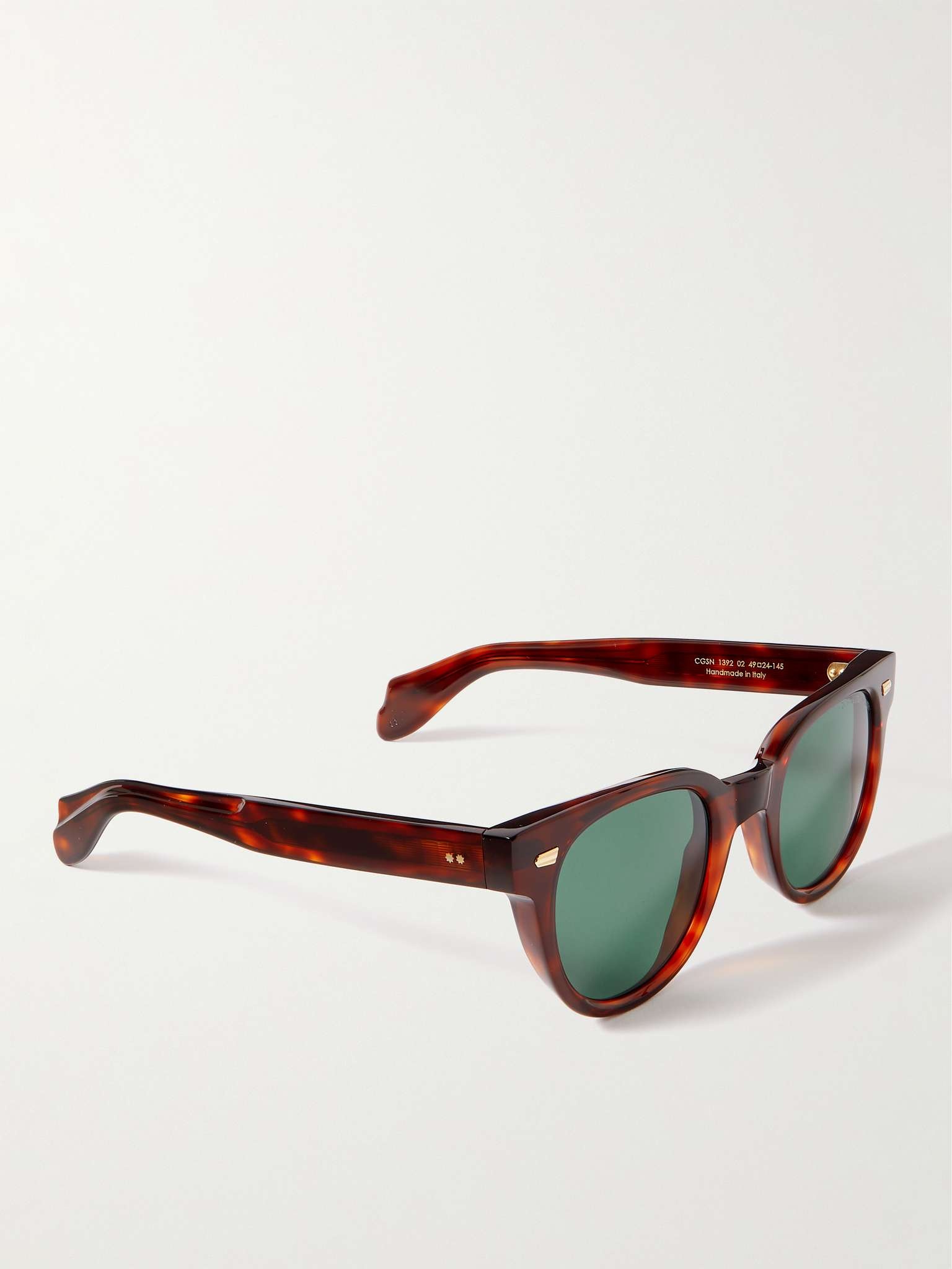 1392 Round-Frame Tortoiseshell Acetate Sunglasses - 3