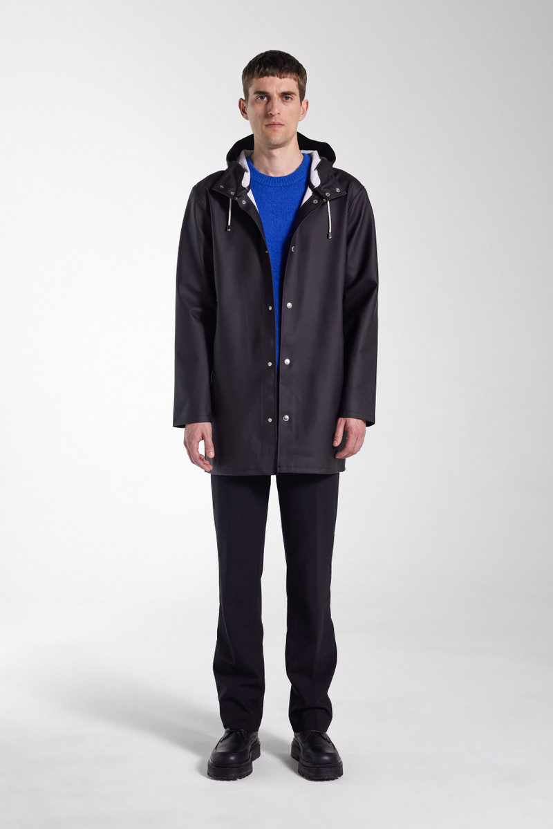 Stutterheim Stockholm Raincoat Black outlook