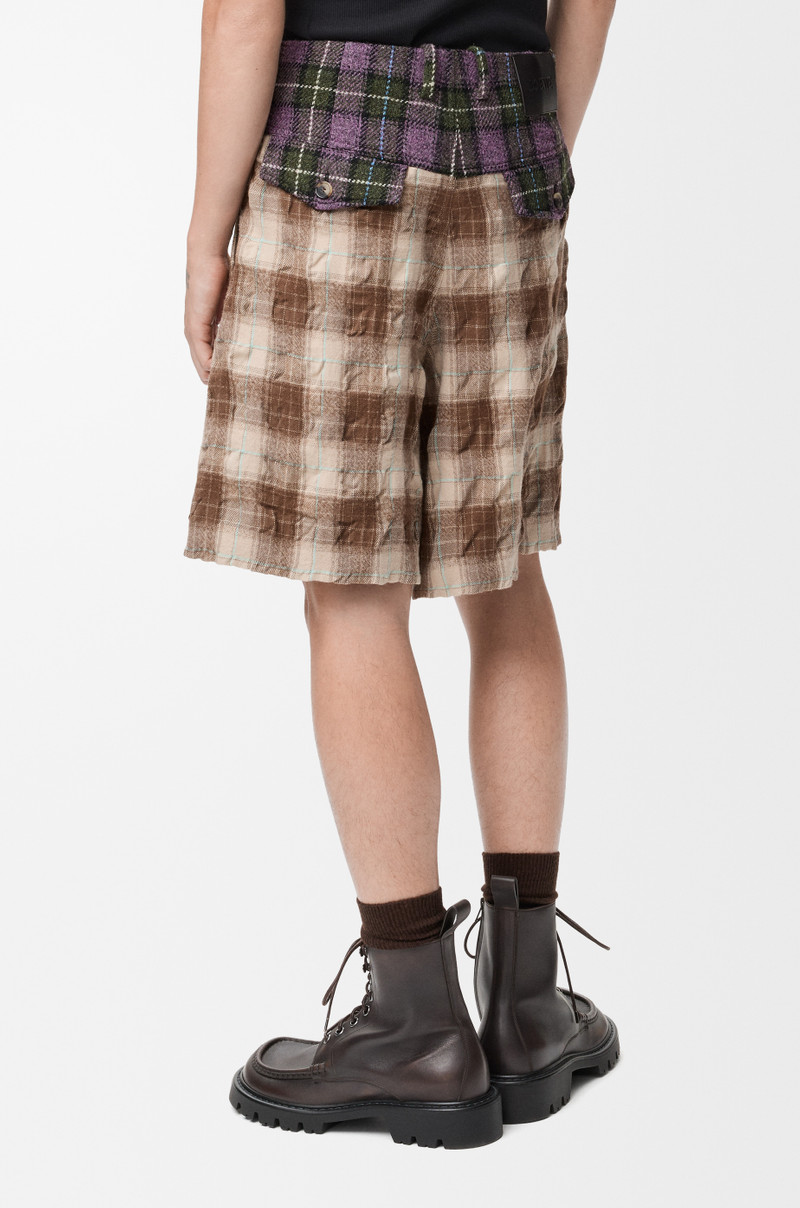 Shorts in wool and cotton 4