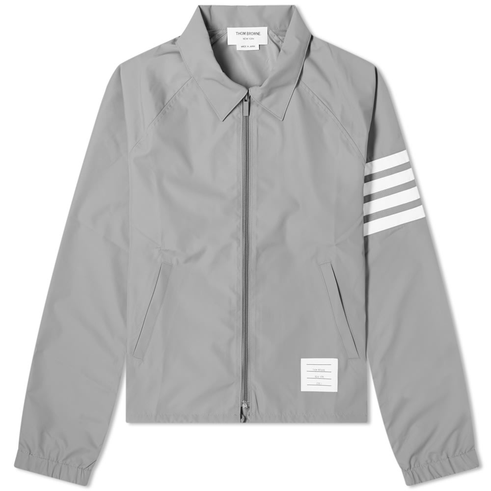 Thom Browne Flyweight Tech Four Bar Windbreaker Jacket - 1