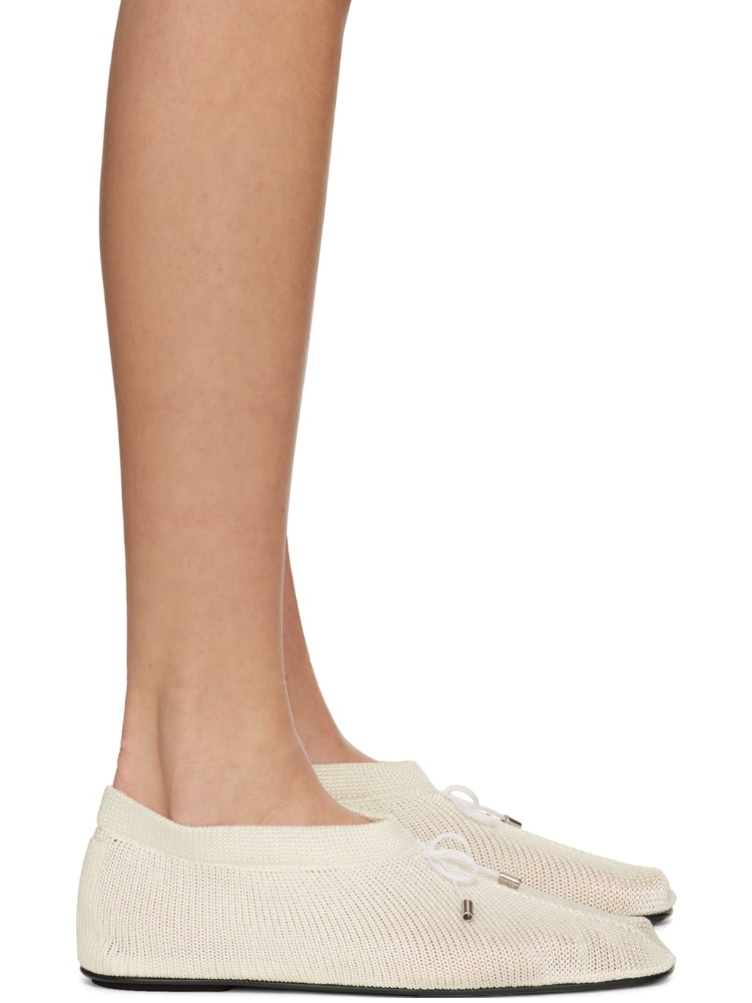 Off-White 'The Knitted' Ballerina Flats - 1