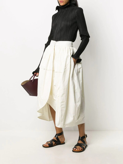 Jil Sander tulip mid-length skirt outlook